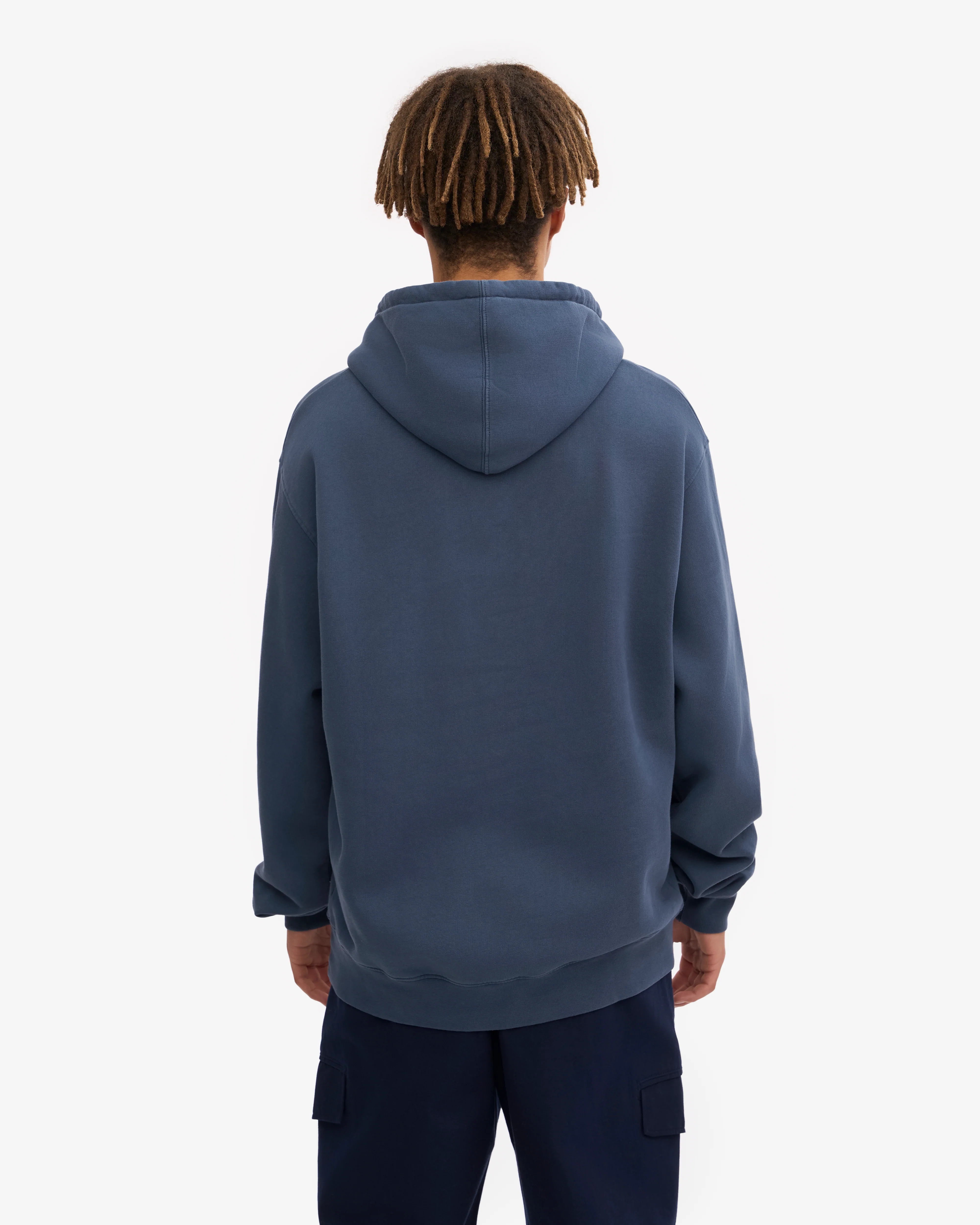 Classic Organic Hood - Petrol Blue