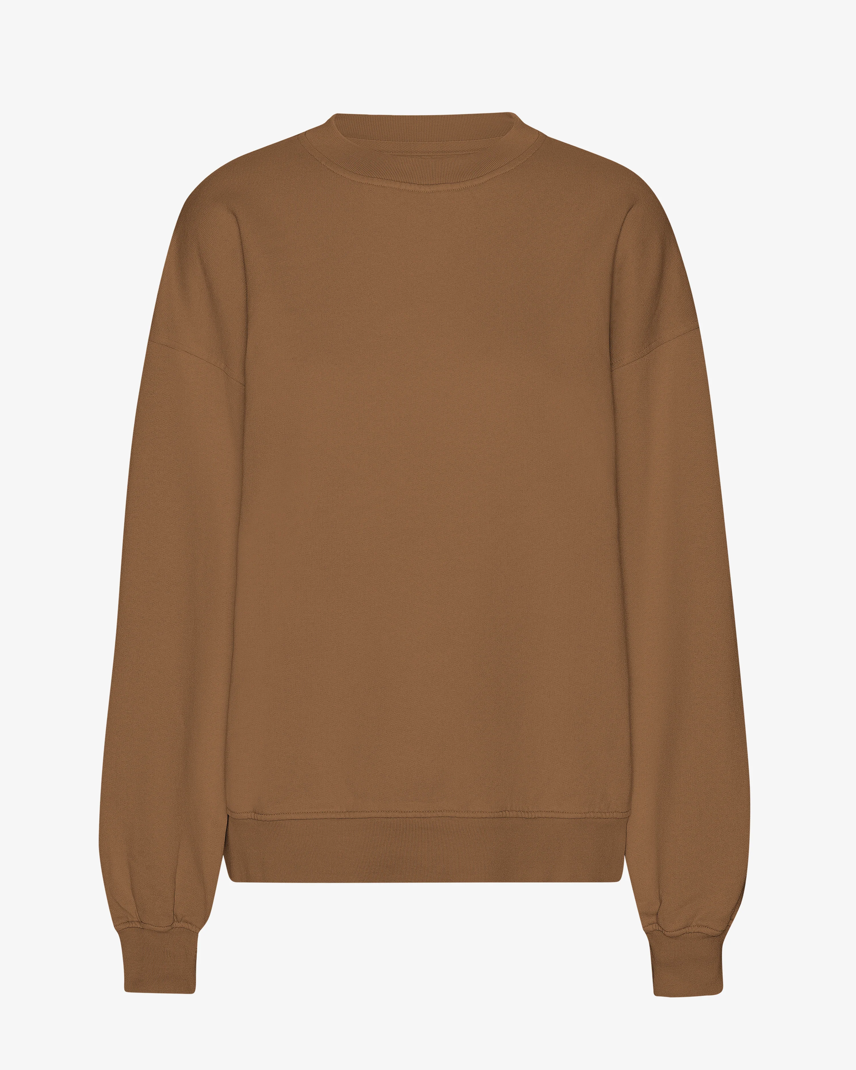 Organic Oversized Crew - Sahara Camel