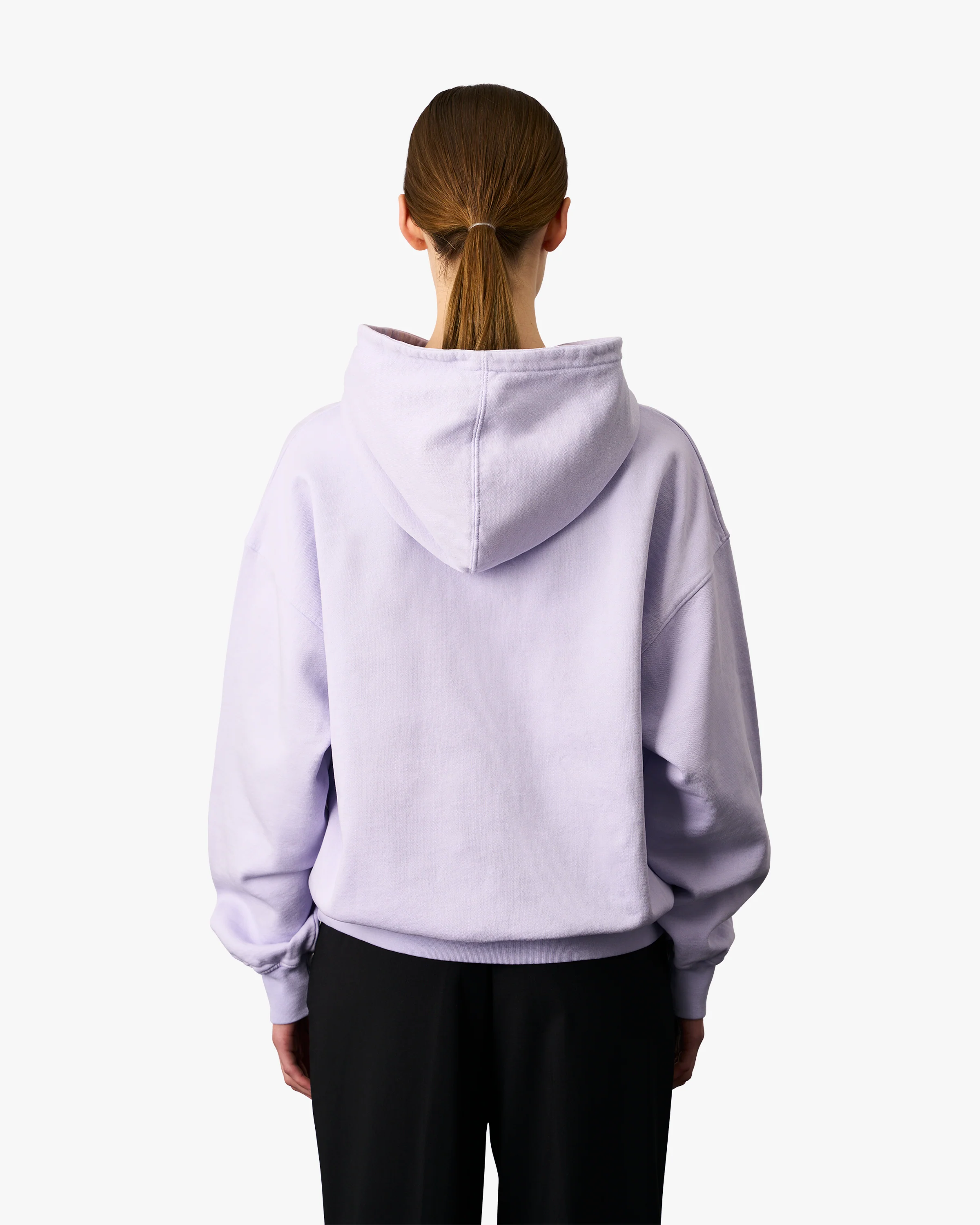 Organic Oversized Hood - Lava Grey
