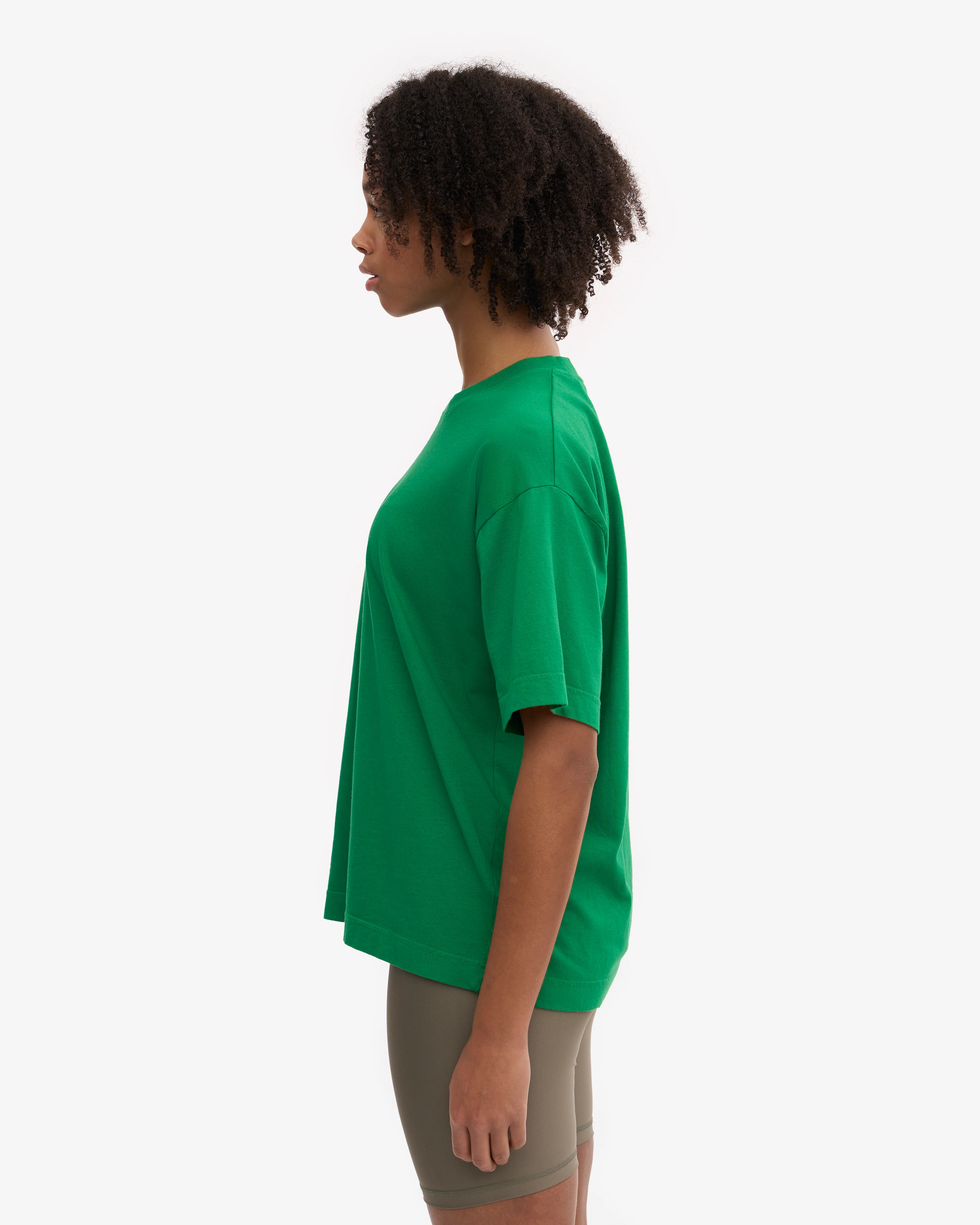 Oversized Organic T-Shirt - Kelly Green