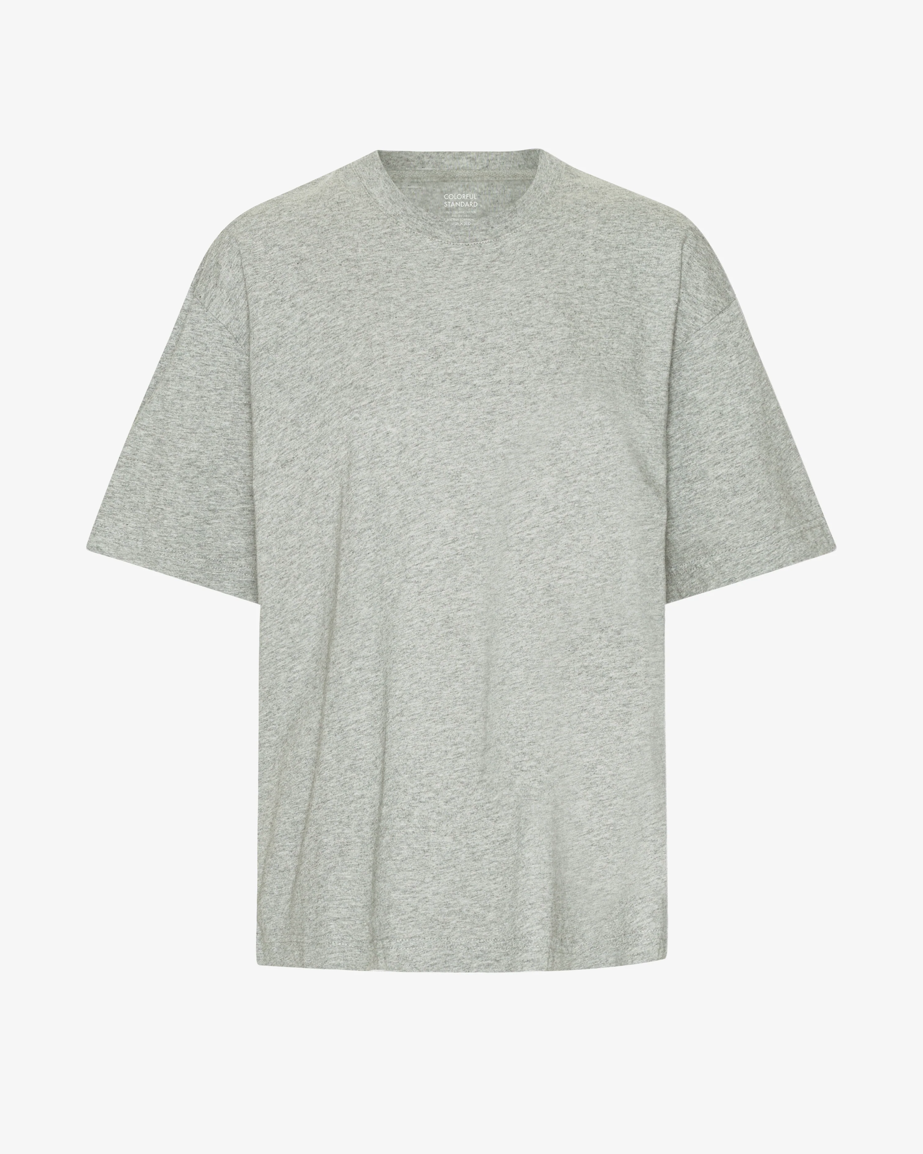 Oversized Organic T-Shirt - Heather Grey