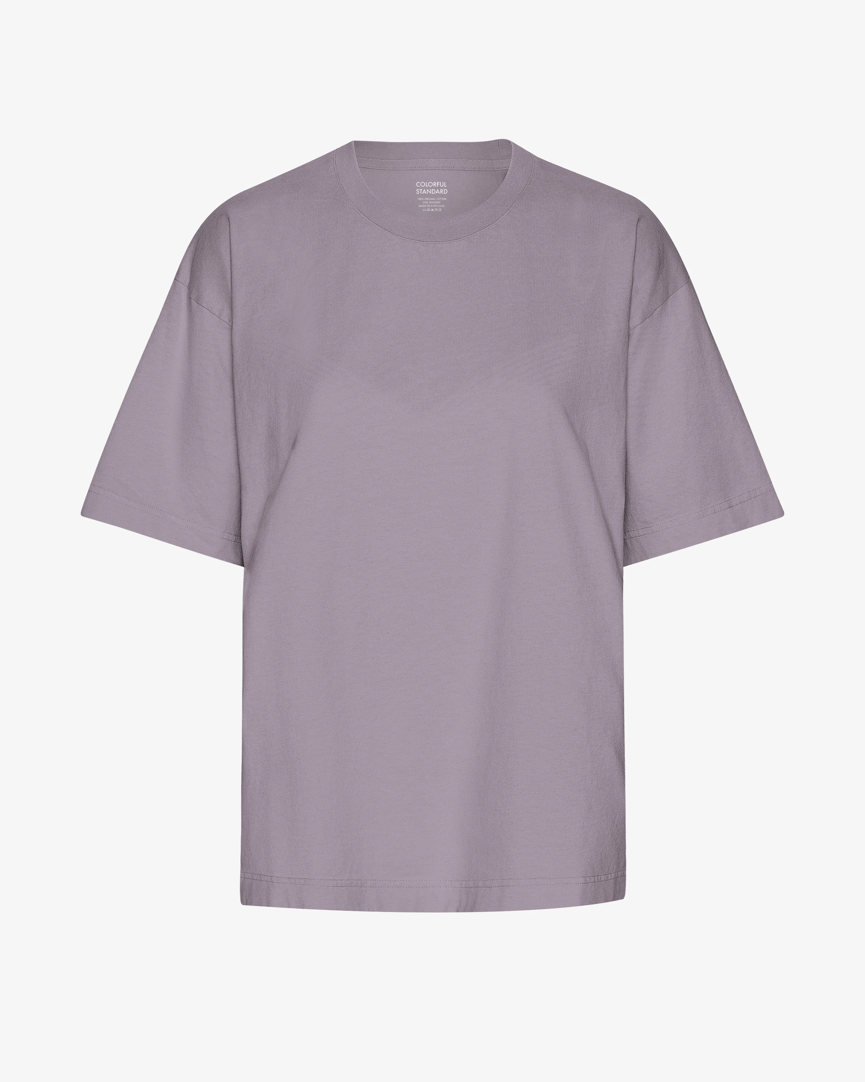 Oversized Organic T-Shirt - Purple Haze