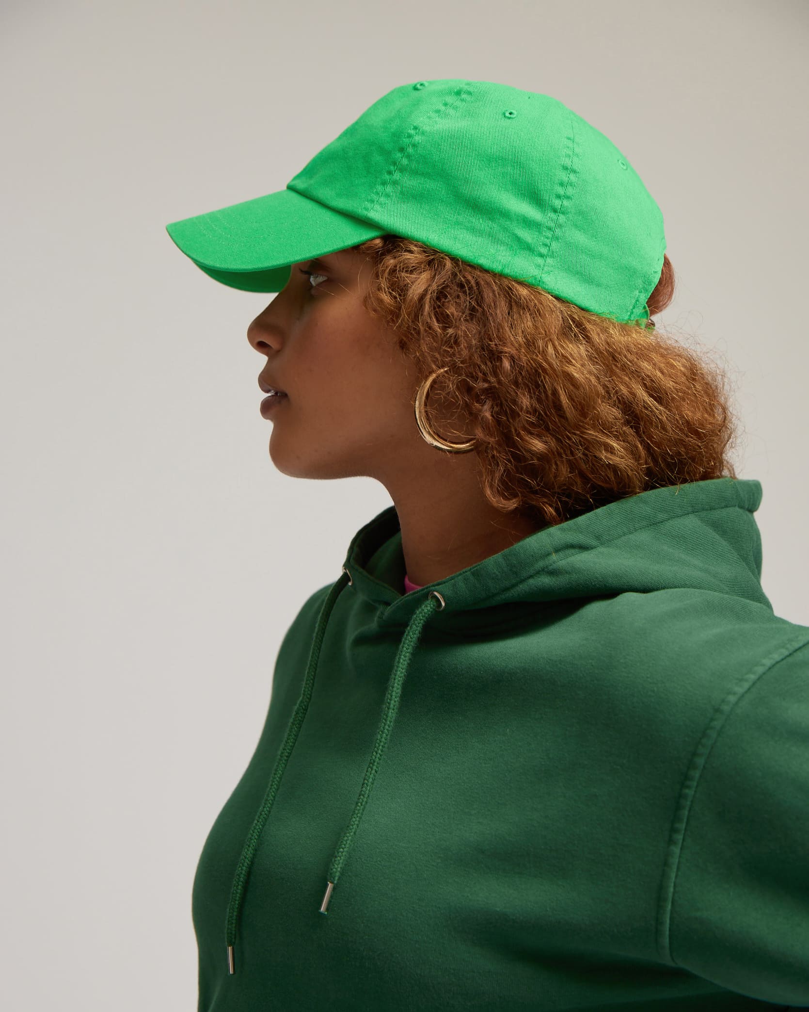 Organic Cotton Cap - Light Aqua