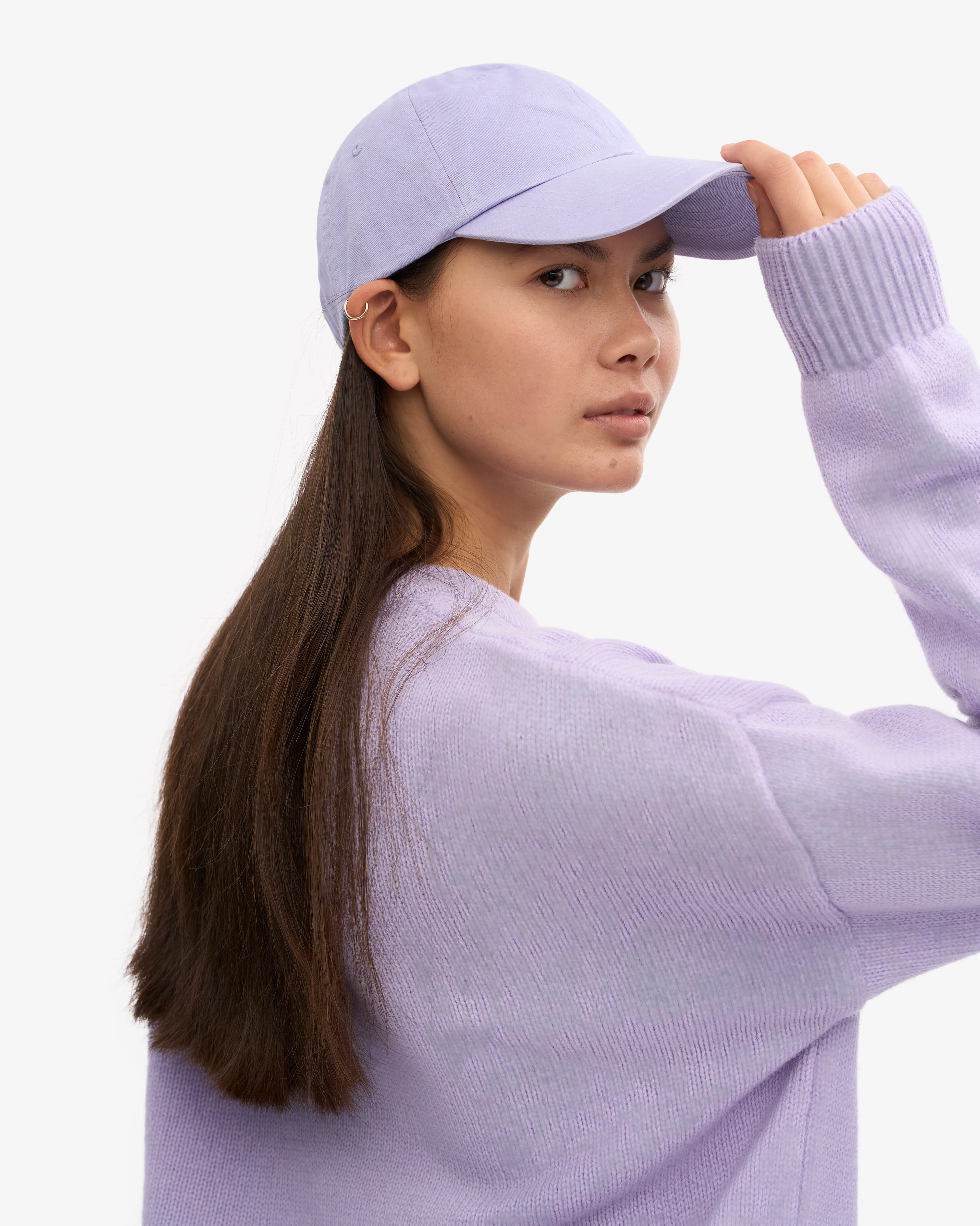 Organic Cotton Cap - Soft Lavender