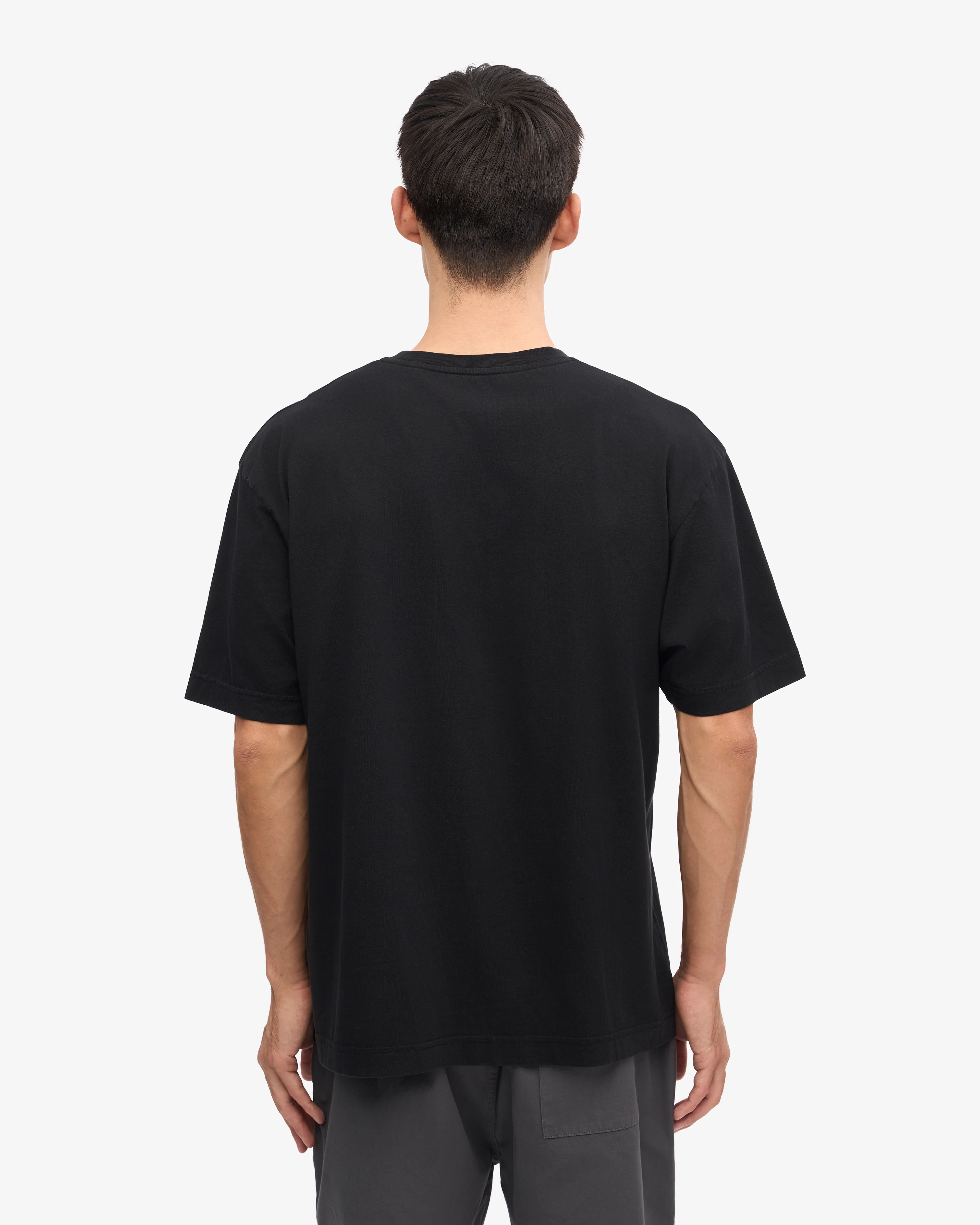 Oversized Organic T-Shirt - Deep Black