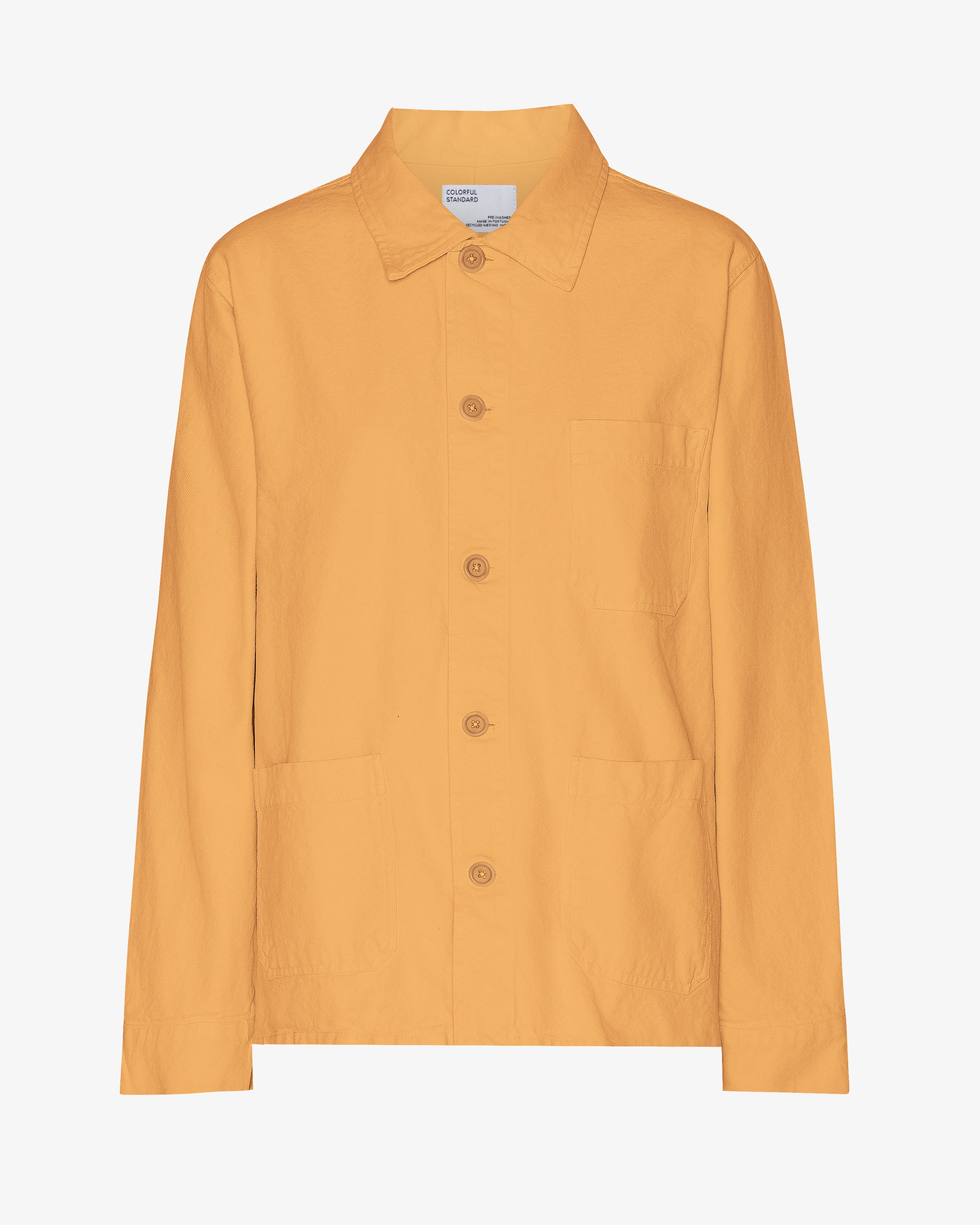 Organic Workwear Jacket - Sandstone Orange