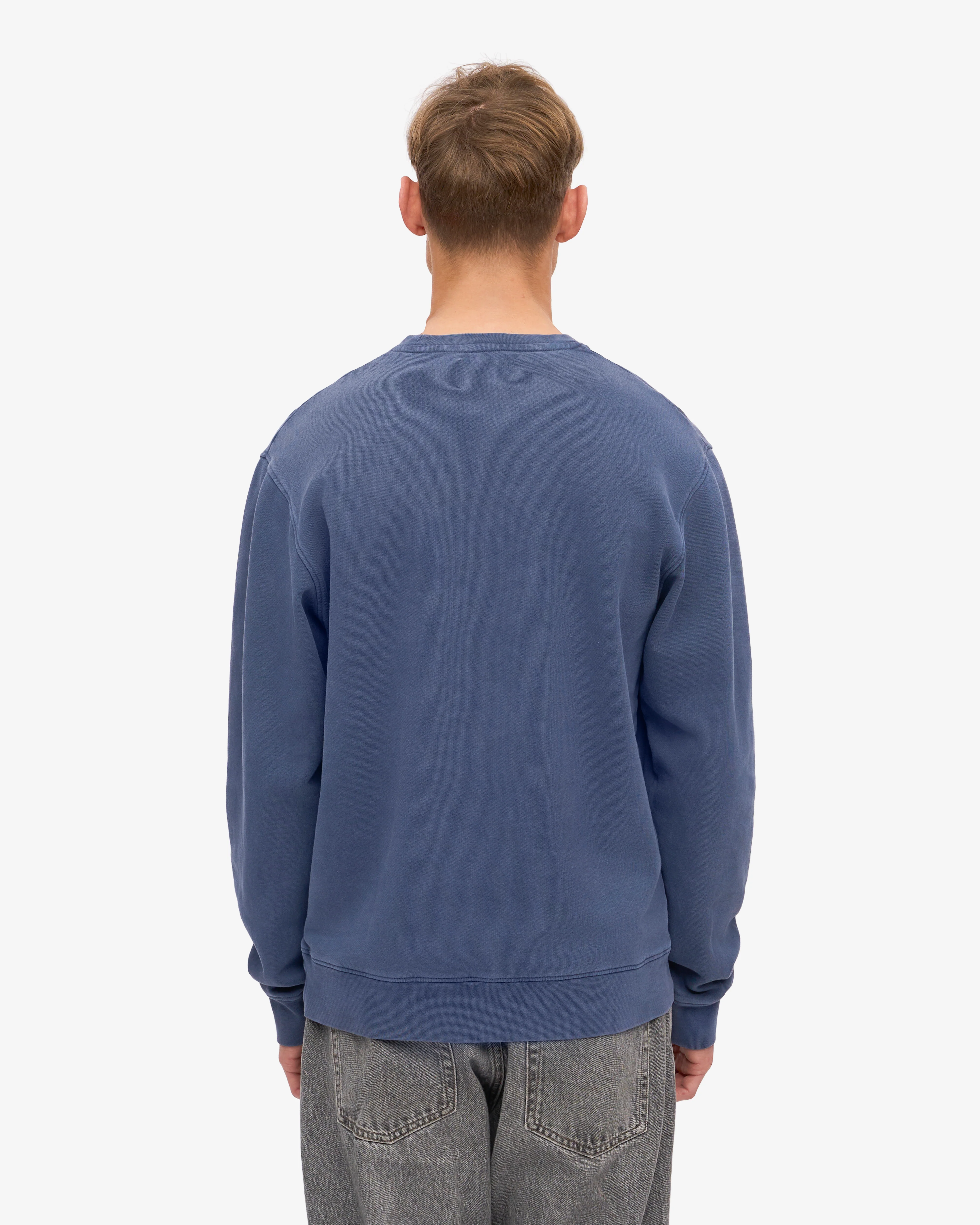 Classic Organic Crew - Neptune Blue