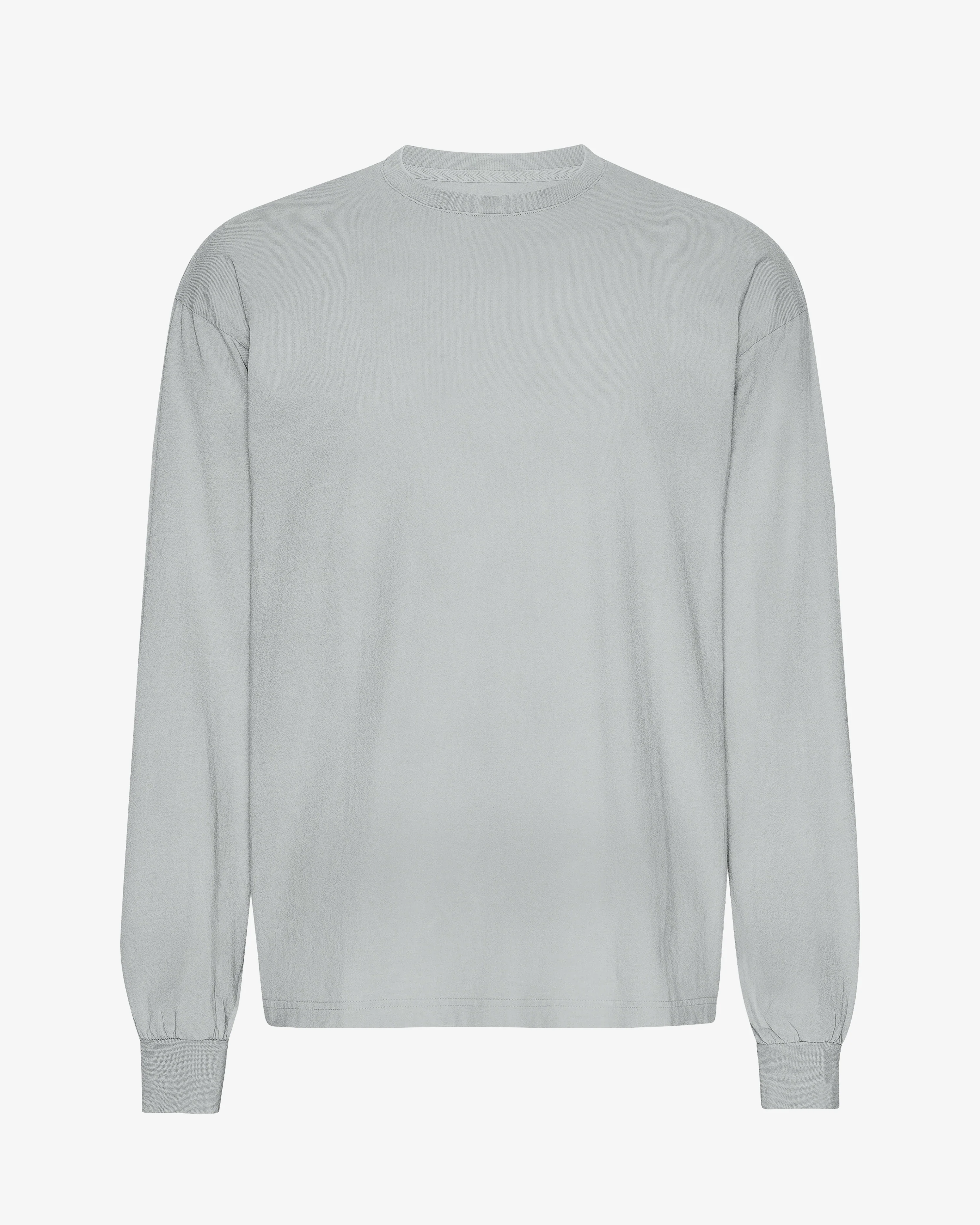 Oversized Organic LS T-Shirt - Faded Grey