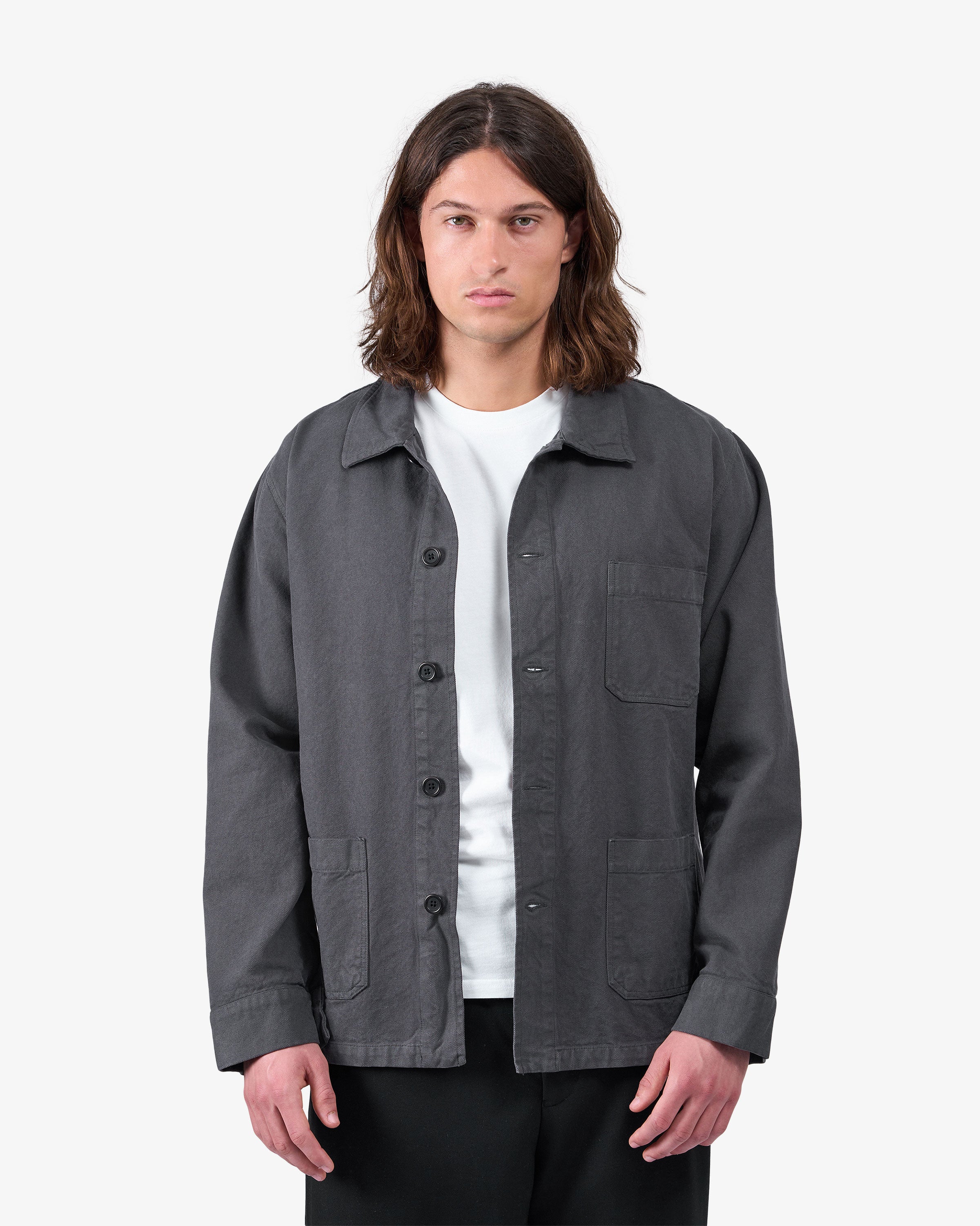 Organic Workwear Jacket - Cherry Blossom