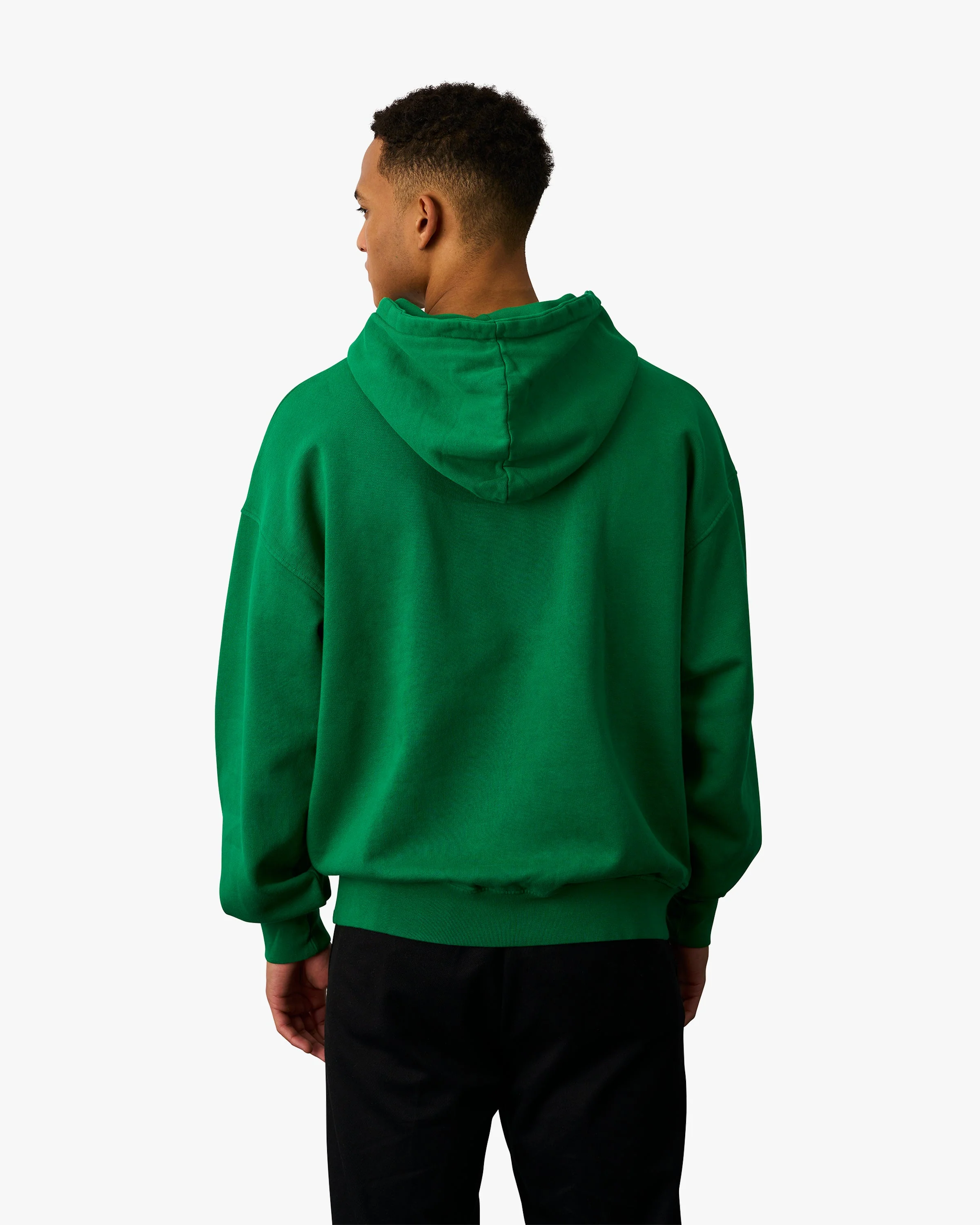 Organic Oversized Hood - Ocean Green