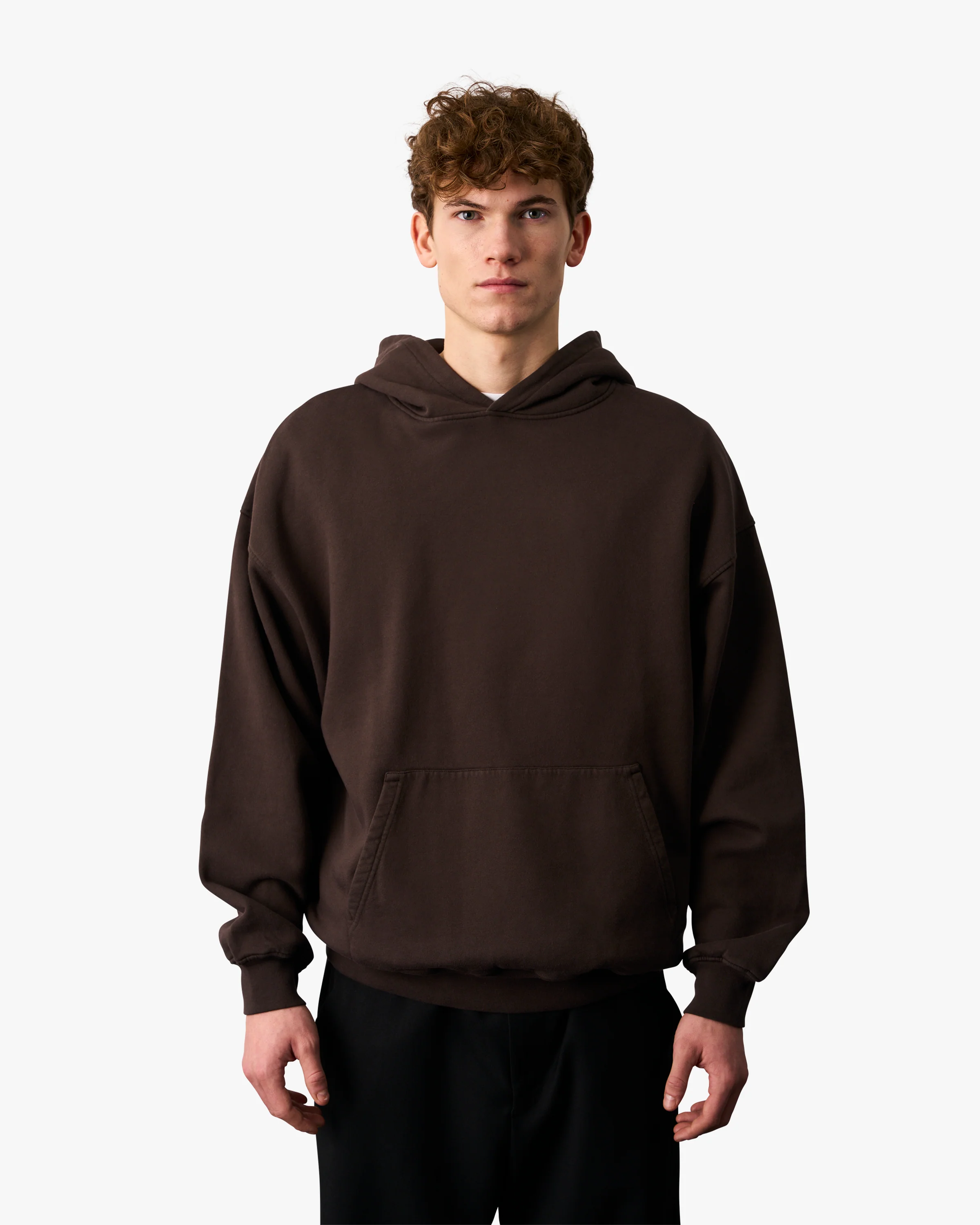 Organic Oversized Hood - Raspberry Pink