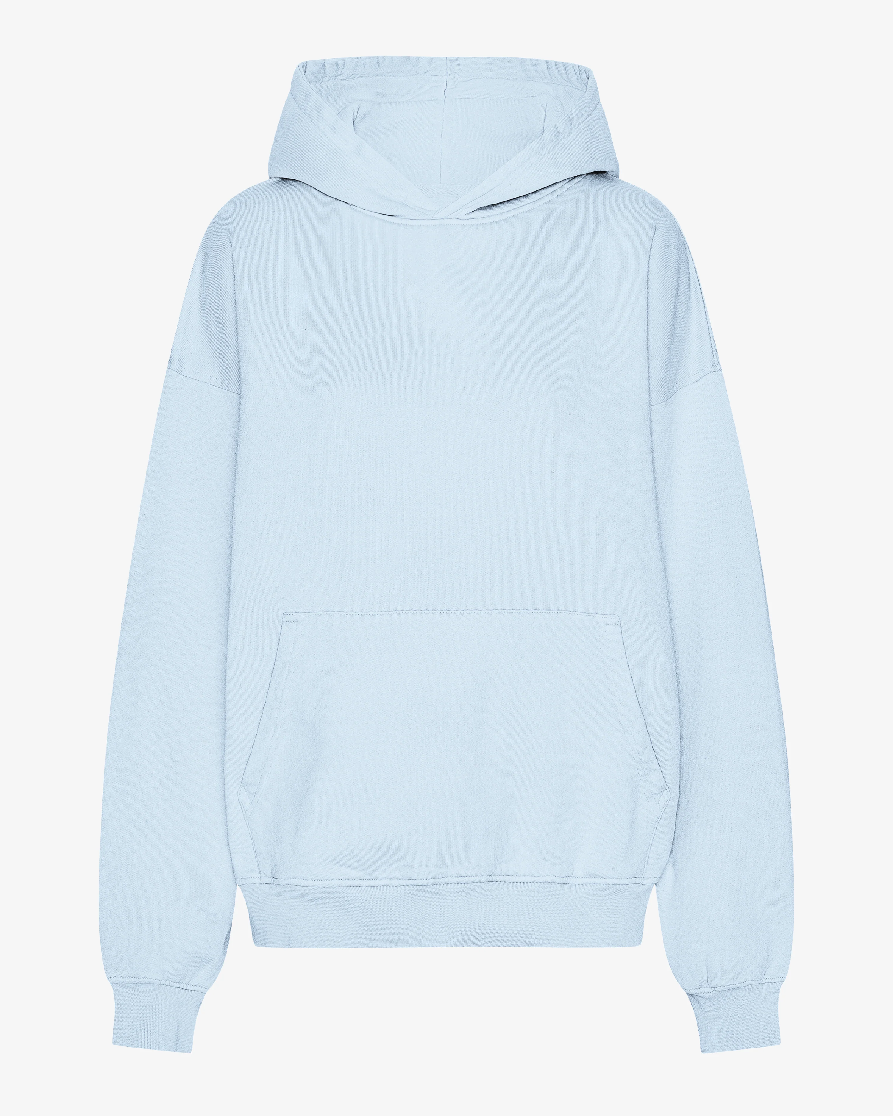 Organic Oversized Hood - Polar Blue