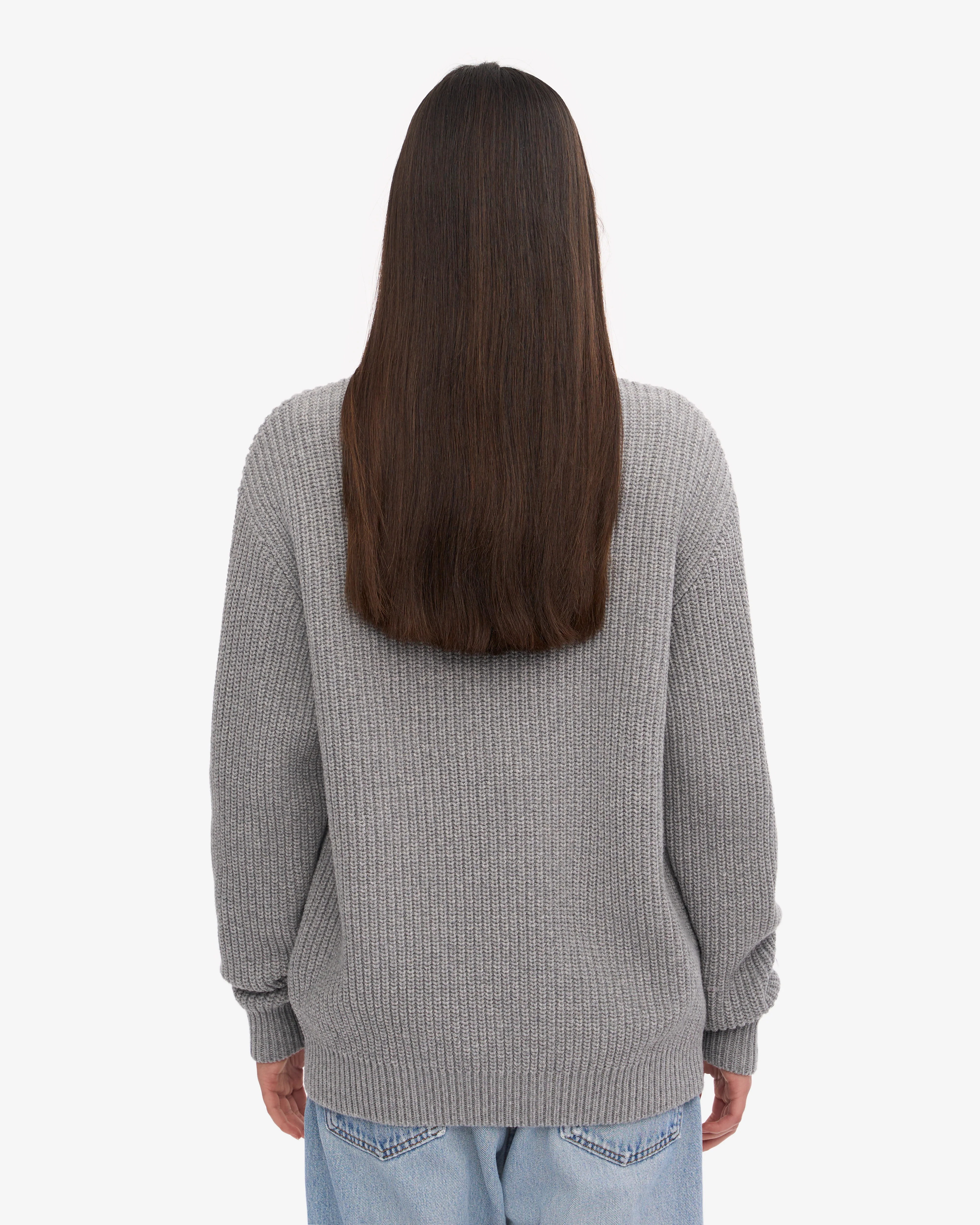 Merino Quarter Zip - Heather Grey
