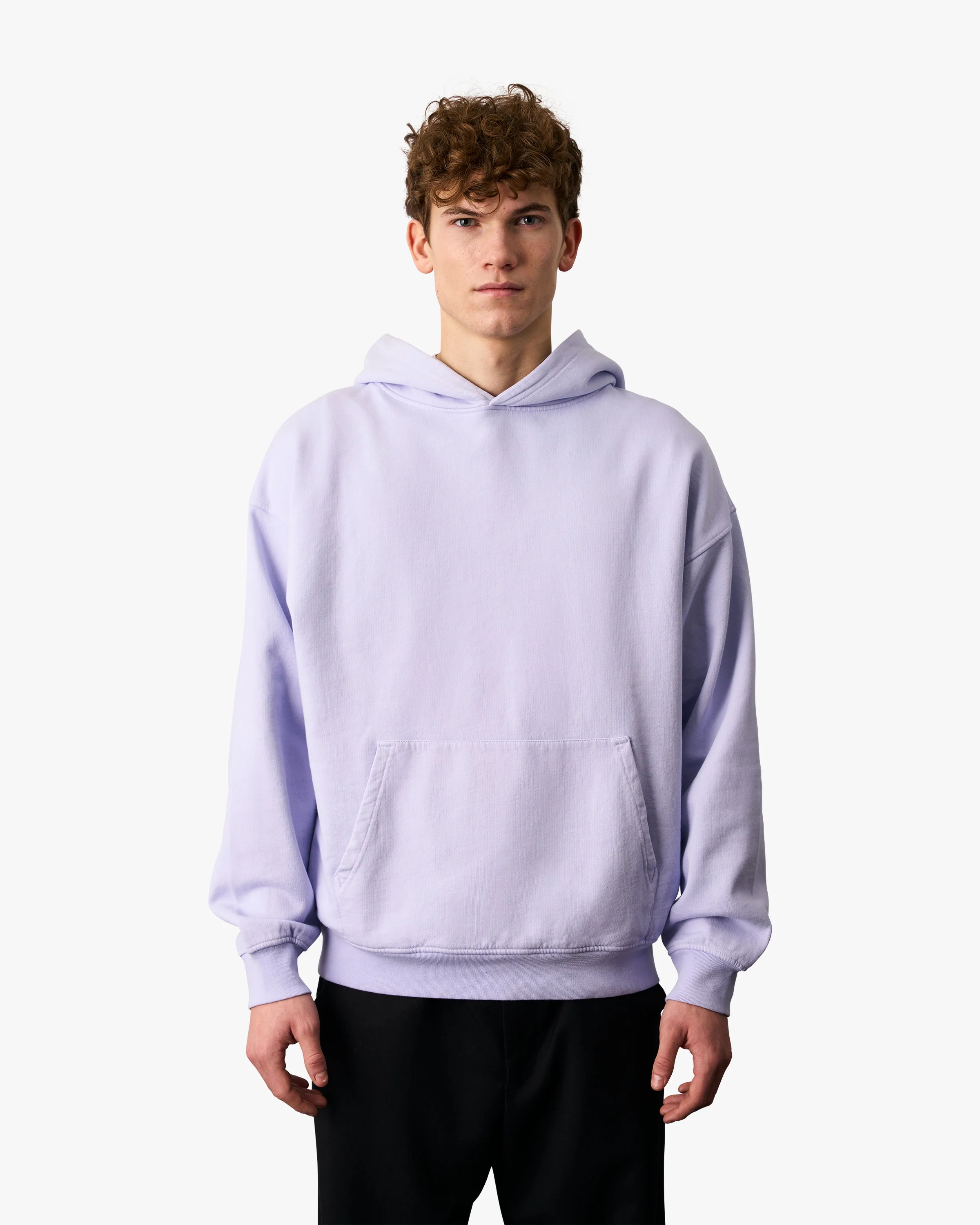 Organic Oversized Hood - Misty Brown