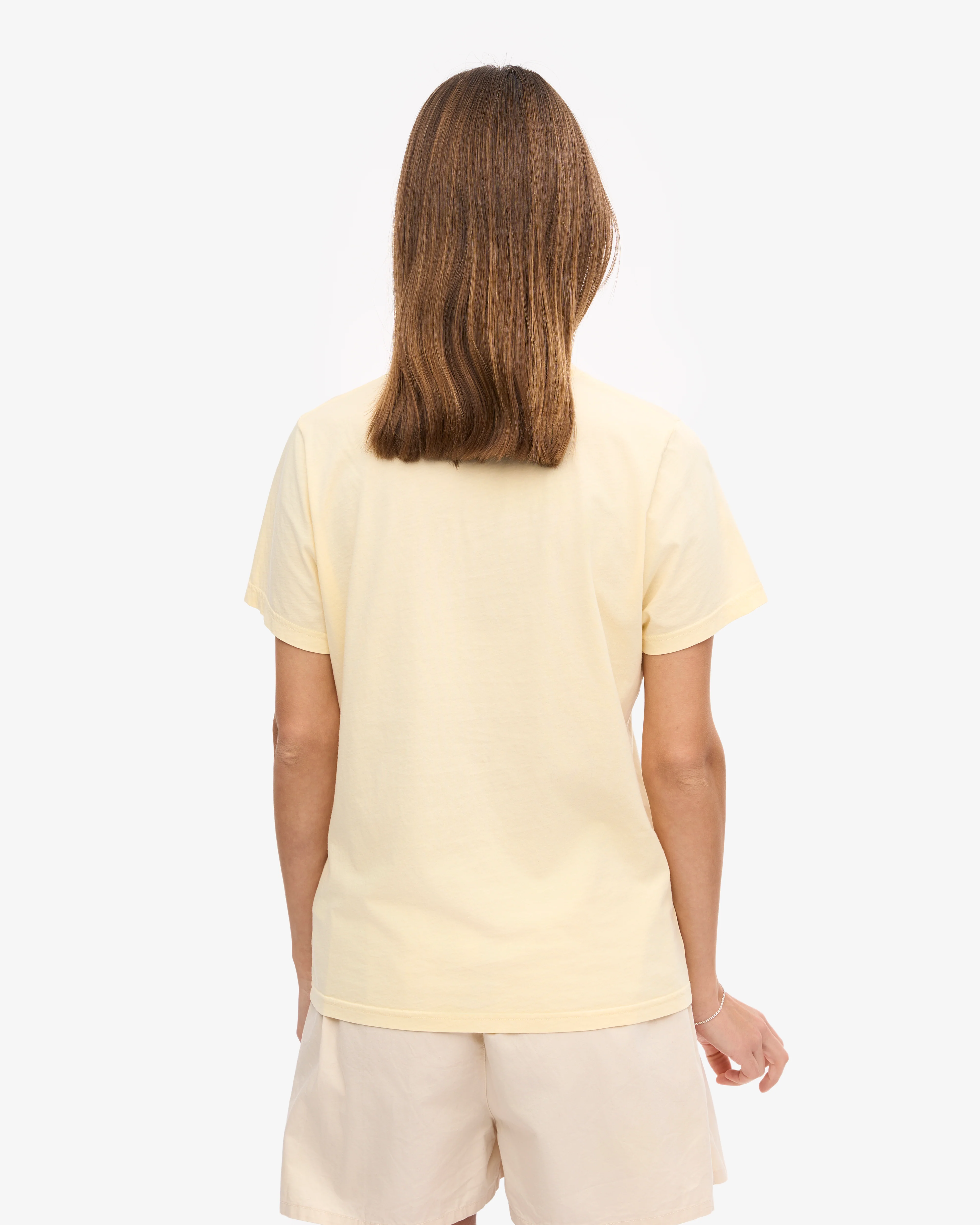 Women Light Organic Tee - Soft Yellow