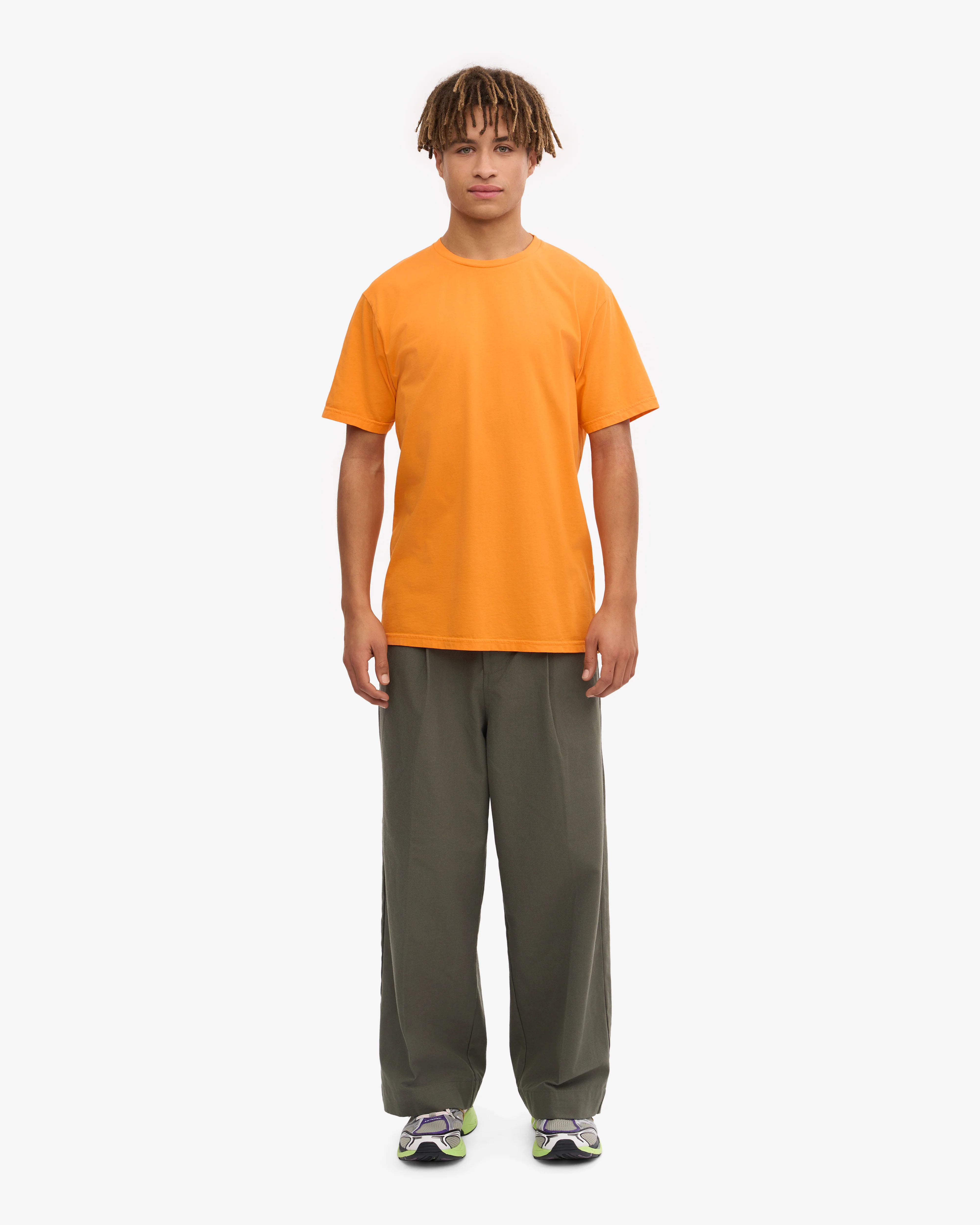 Classic Organic Tee - Sunny Orange