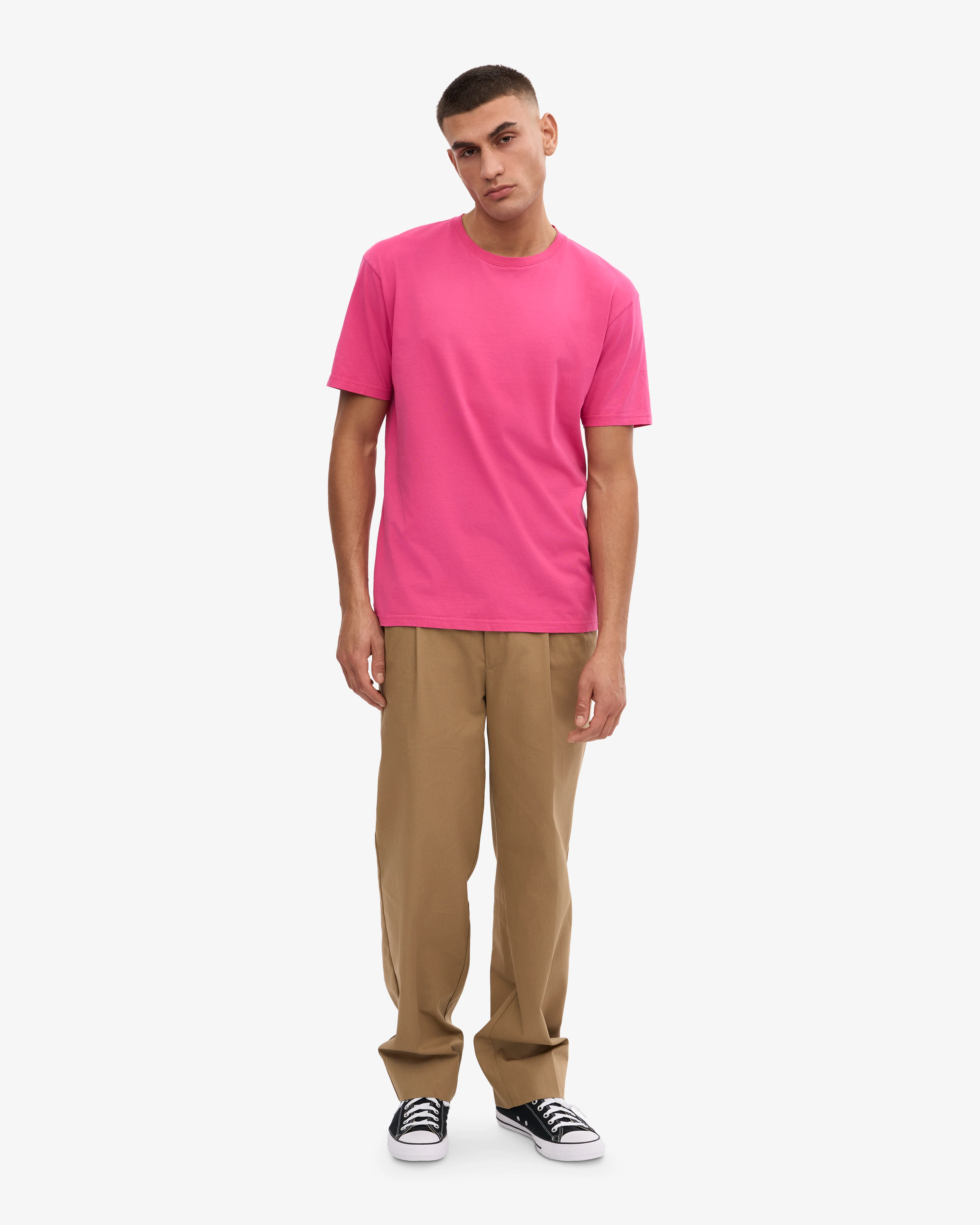 Classic Organic Tee - Bubblegum Pink