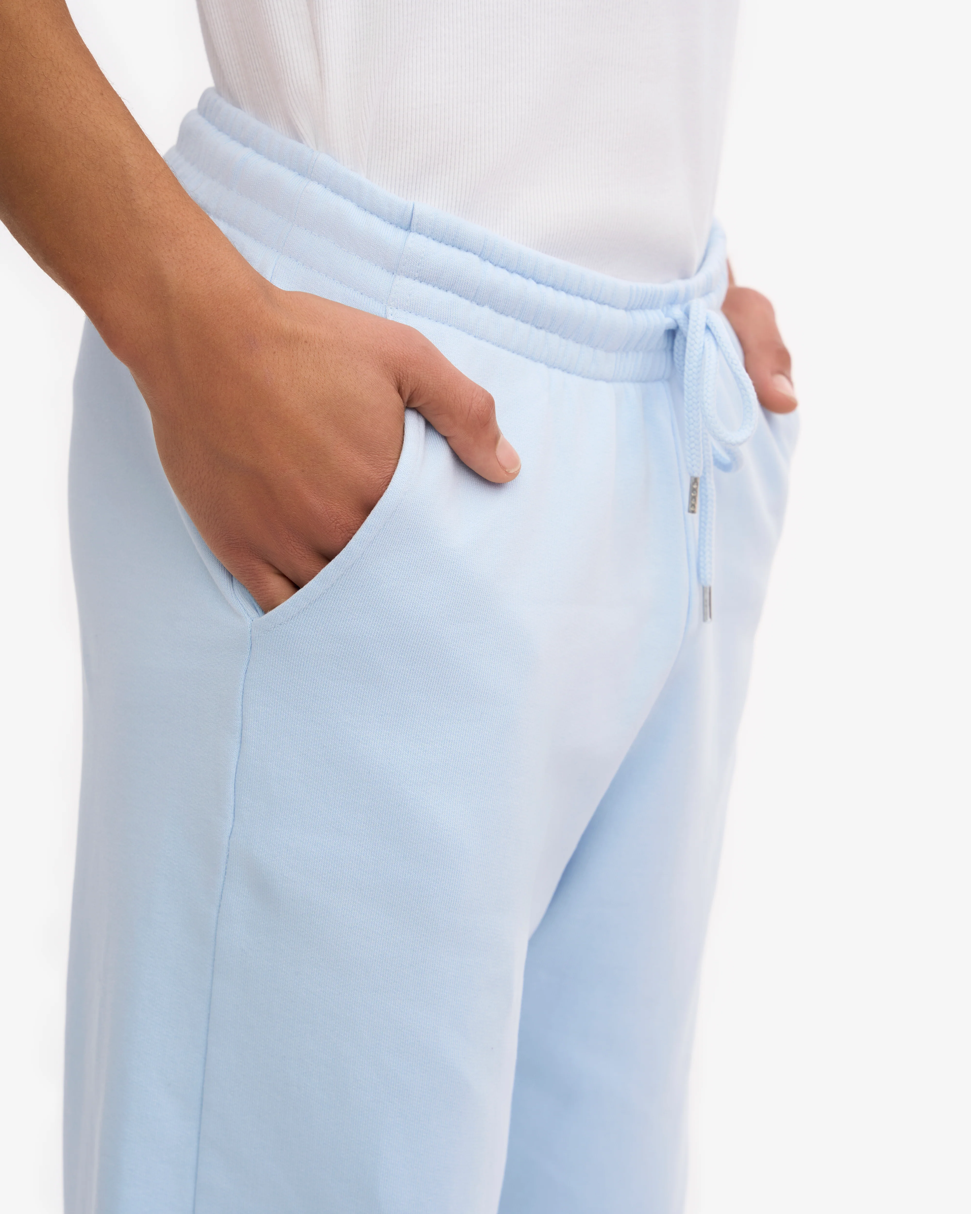 Organic Sweatpants - Polar Blue