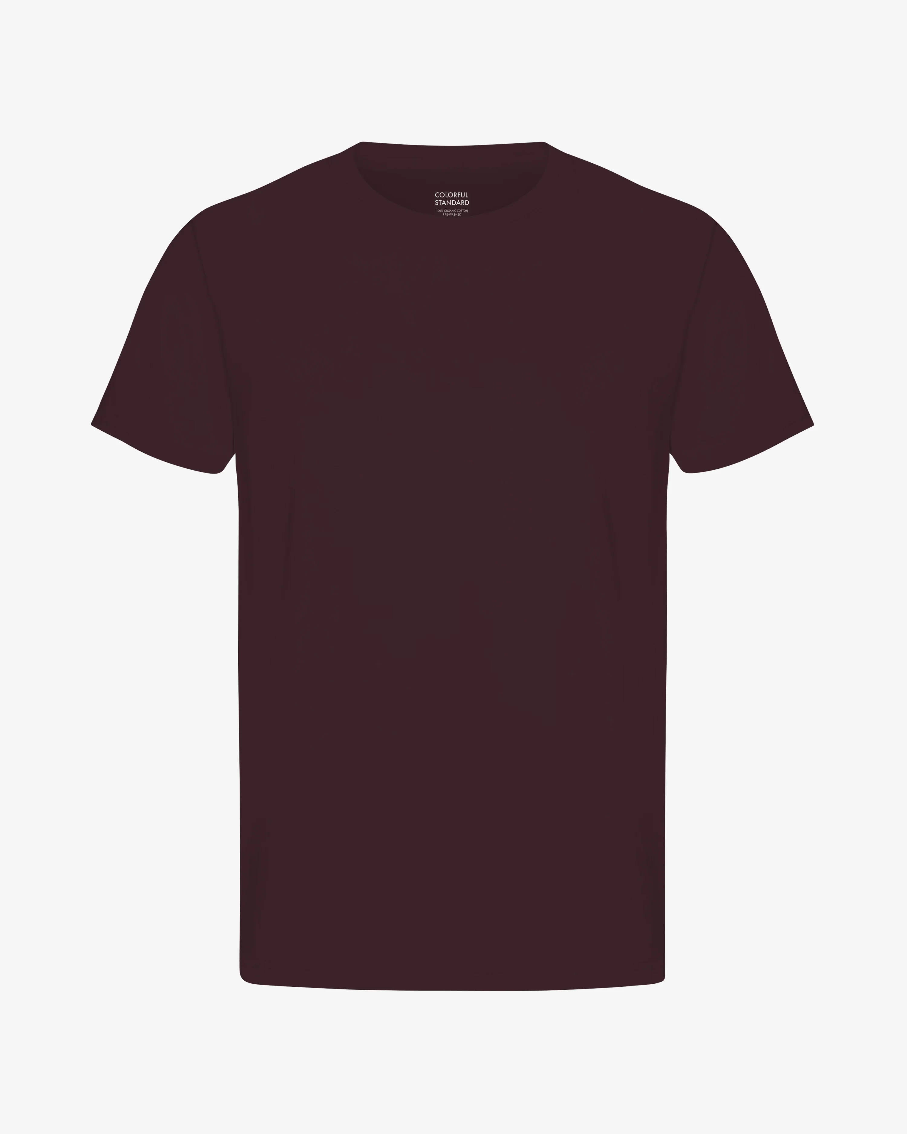 Classic Organic Tee - Oxblood Red