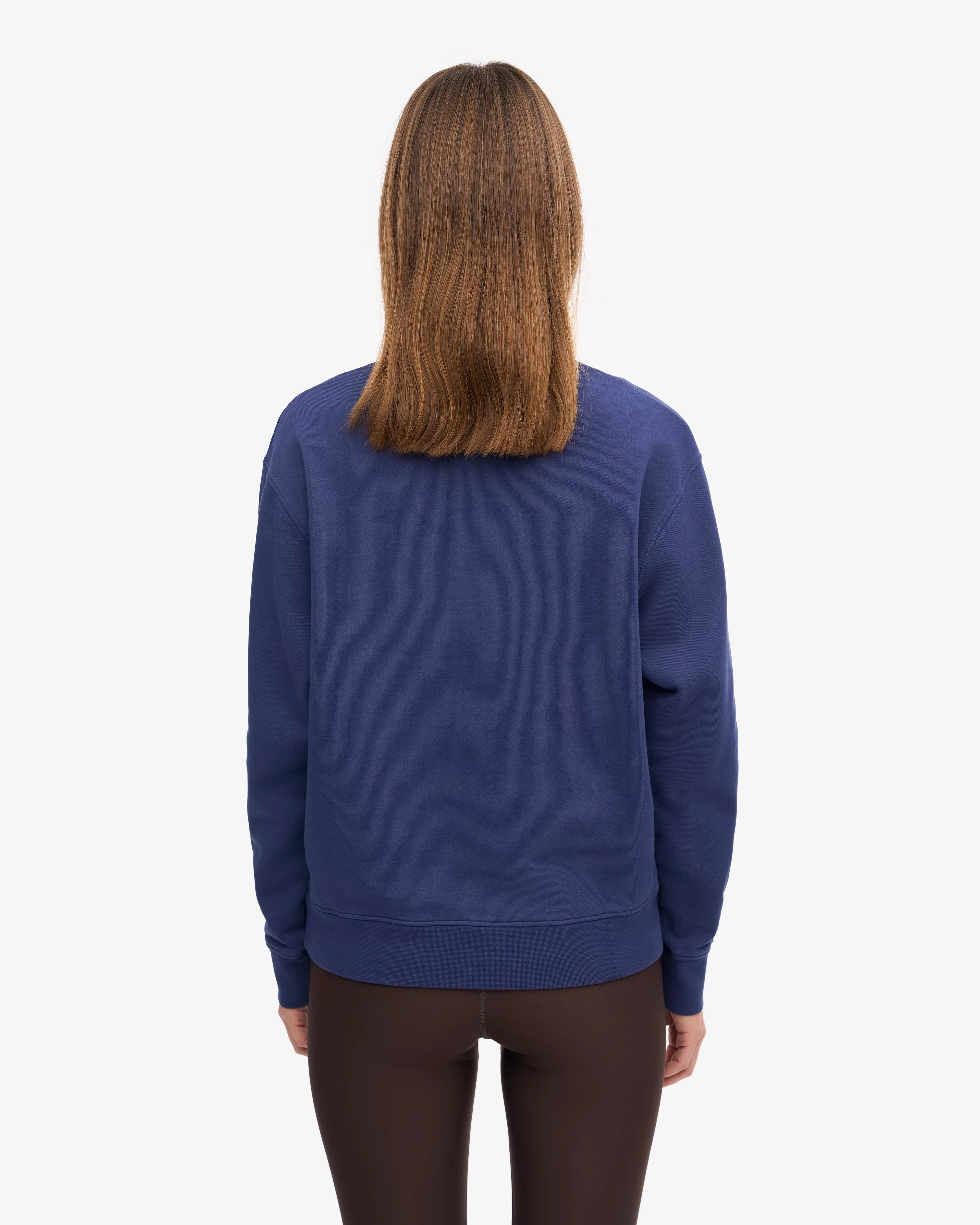 Women Classic Organic Crew - Marine Blue