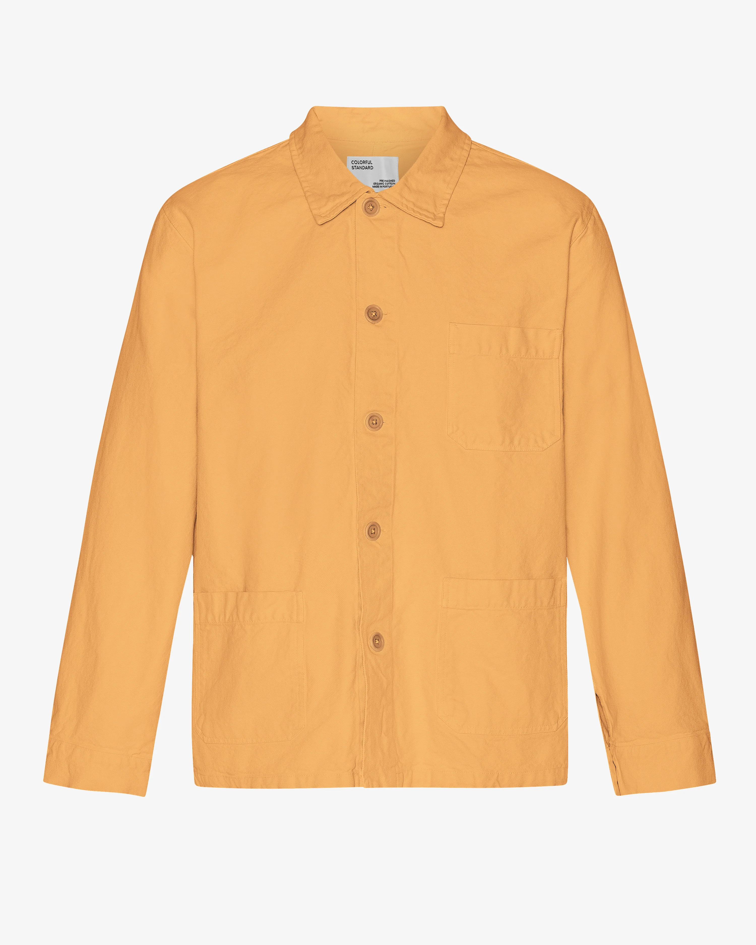 Organic Workwear Jacket - Sandstone Orange