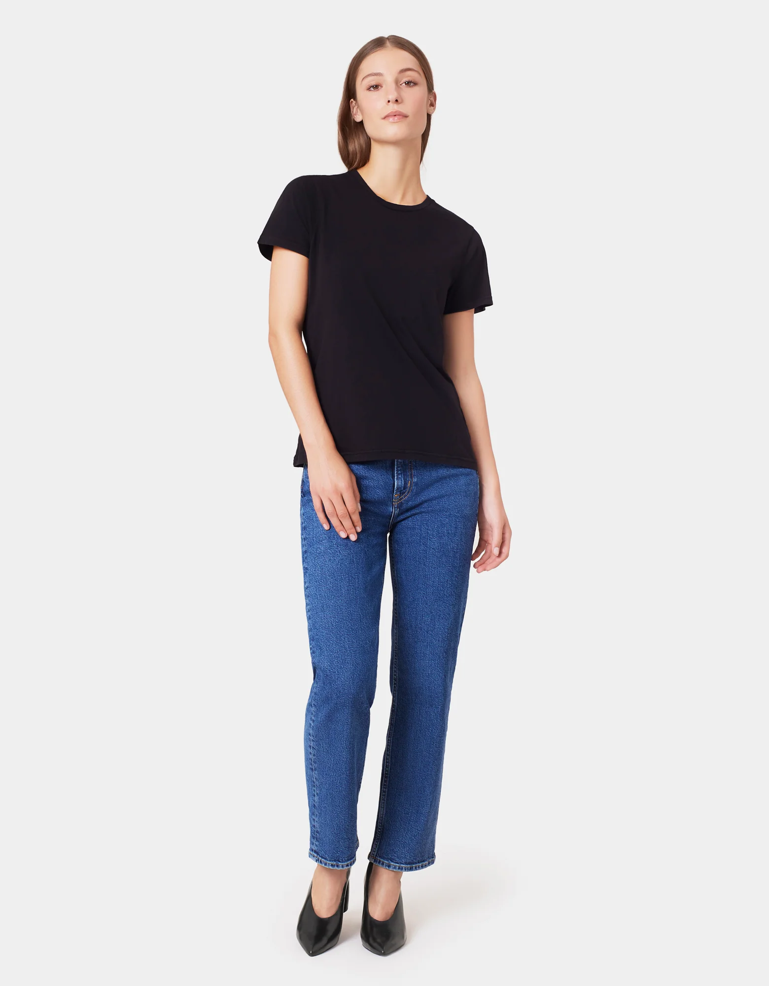 Women Light Organic Tee - Limestone Grey