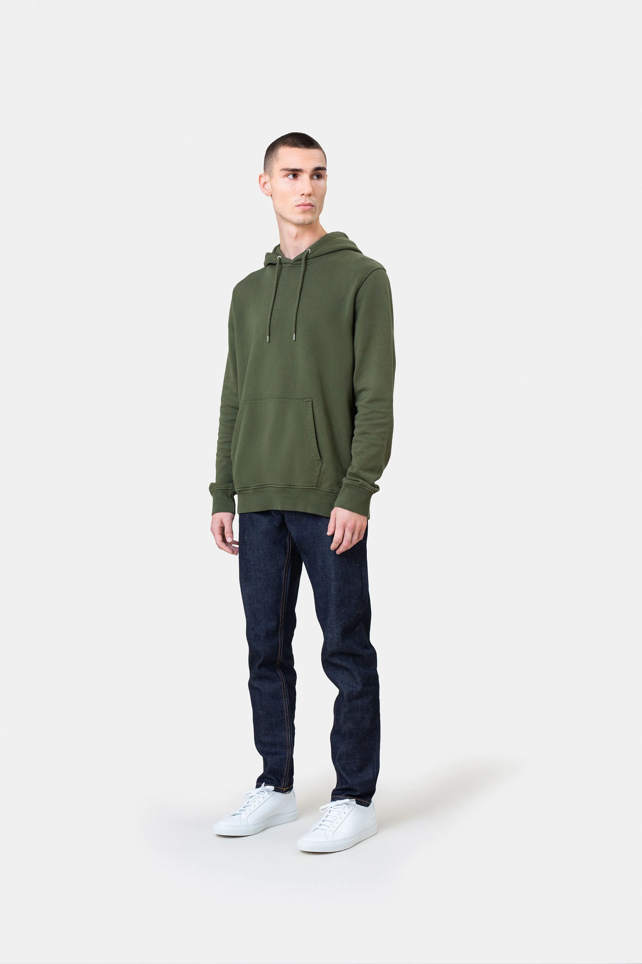 Classic Organic Hood - Sapphire Blue