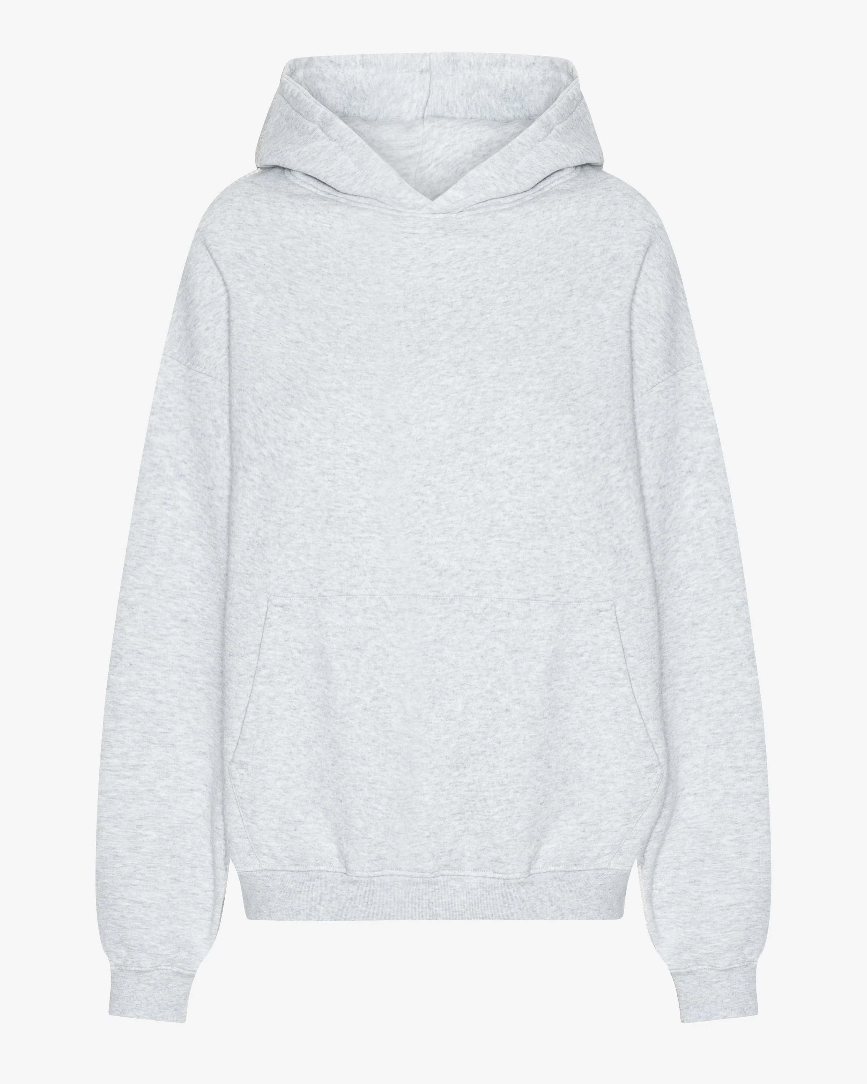Organic Oversized Hood - Snow Melange