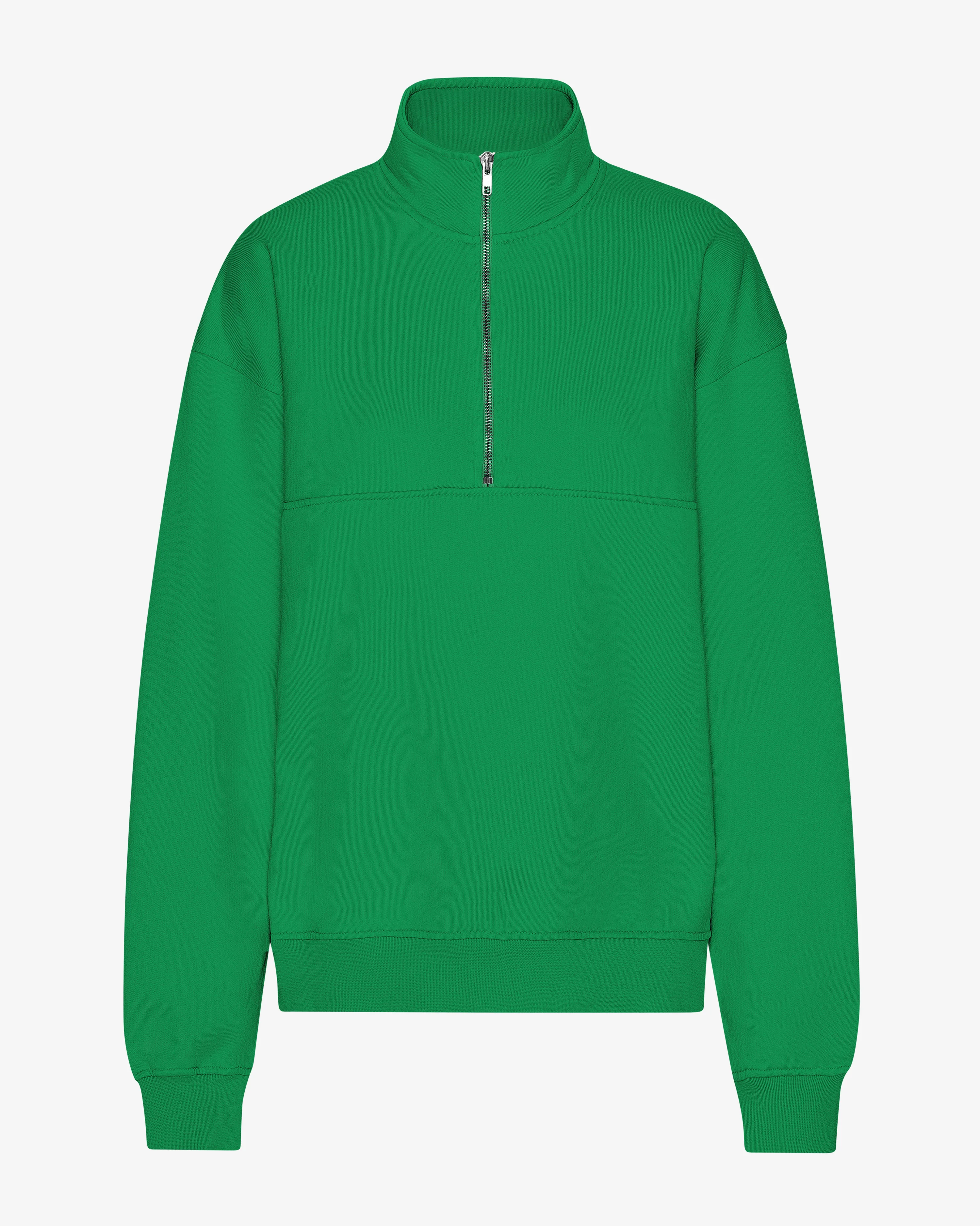 Organic Quarter Zip - Kelly Green
