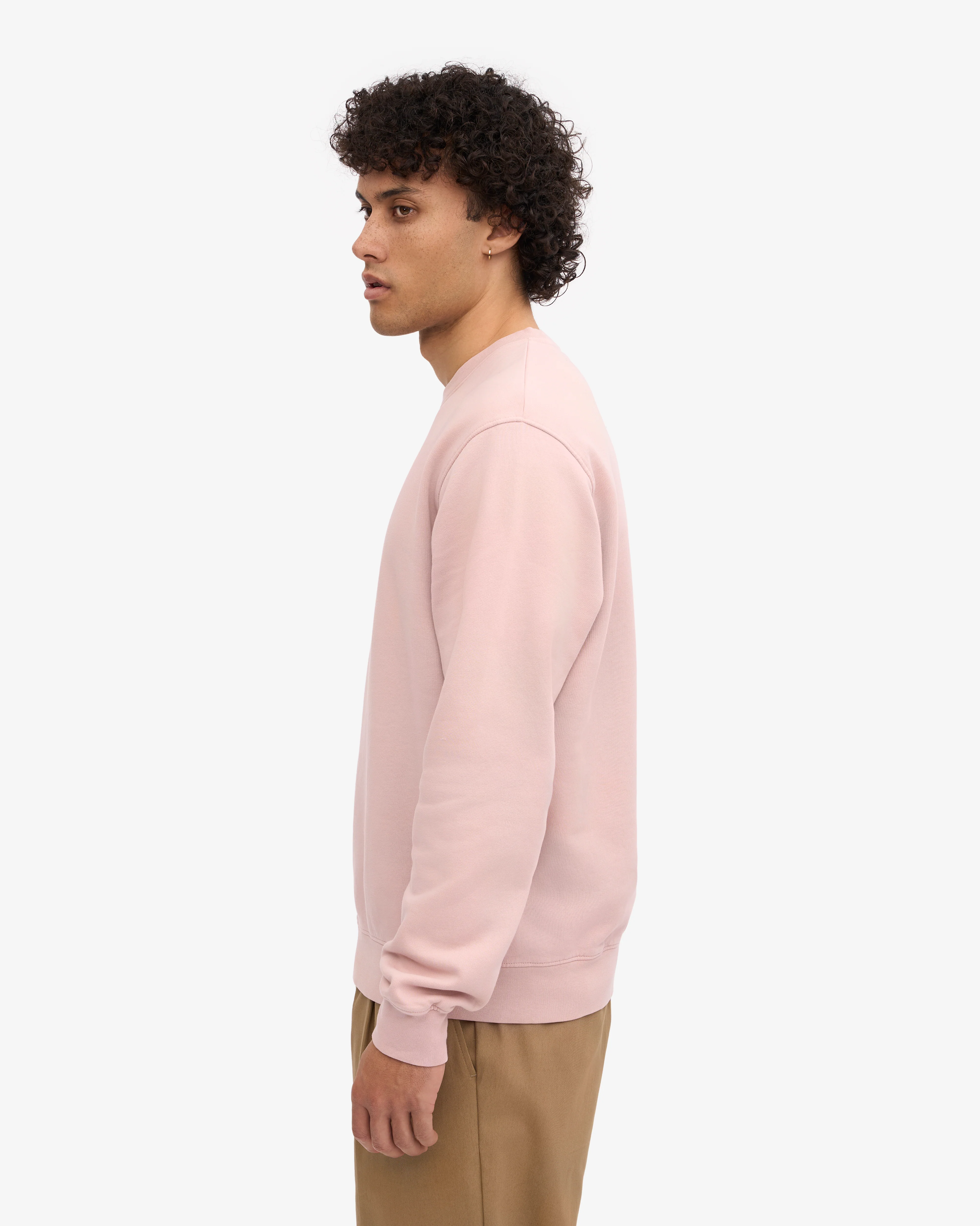 Classic Organic Crew - Faded Pink