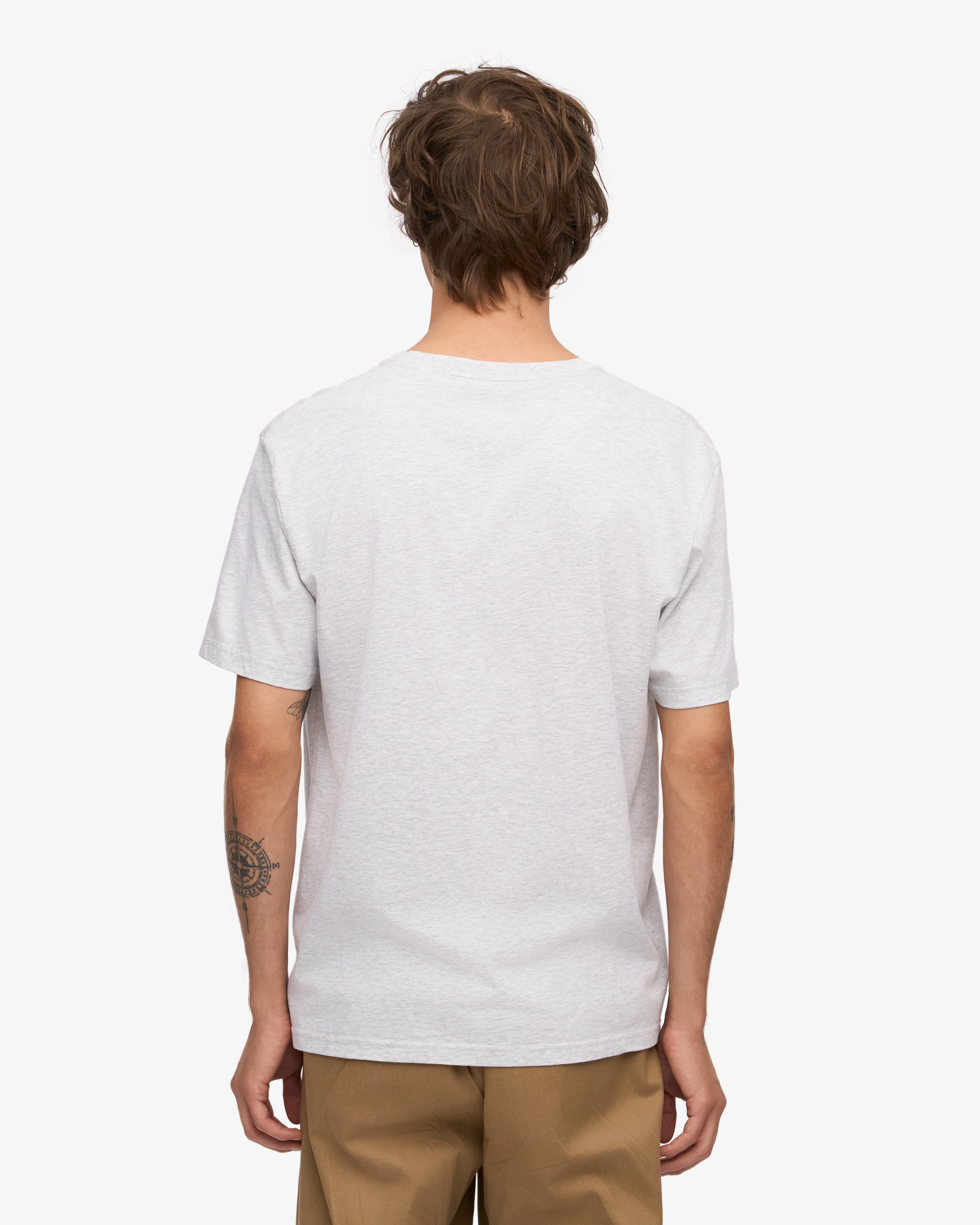 Classic Organic Tee - Snow Melange