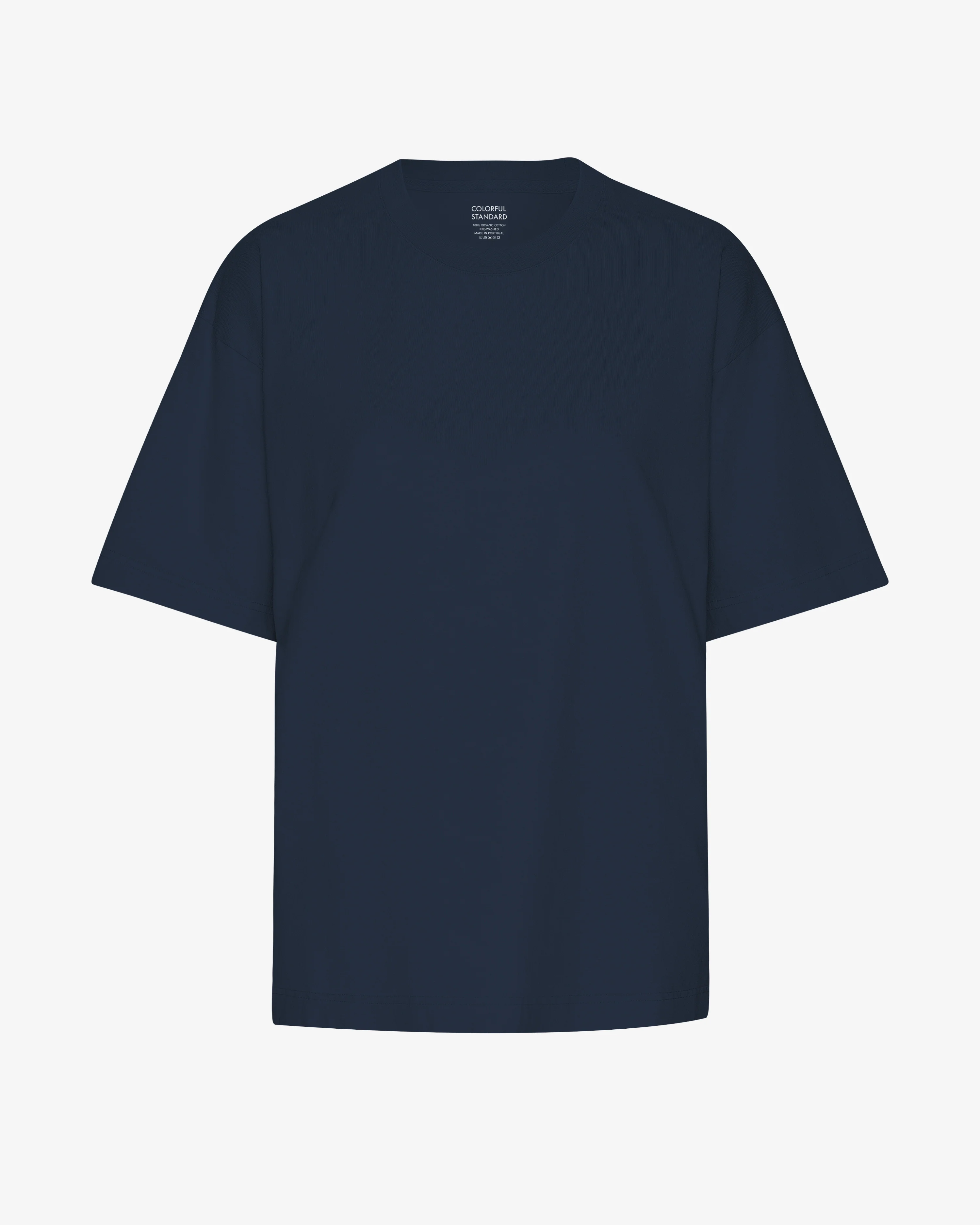 Oversized Organic T-Shirt - Navy Blue