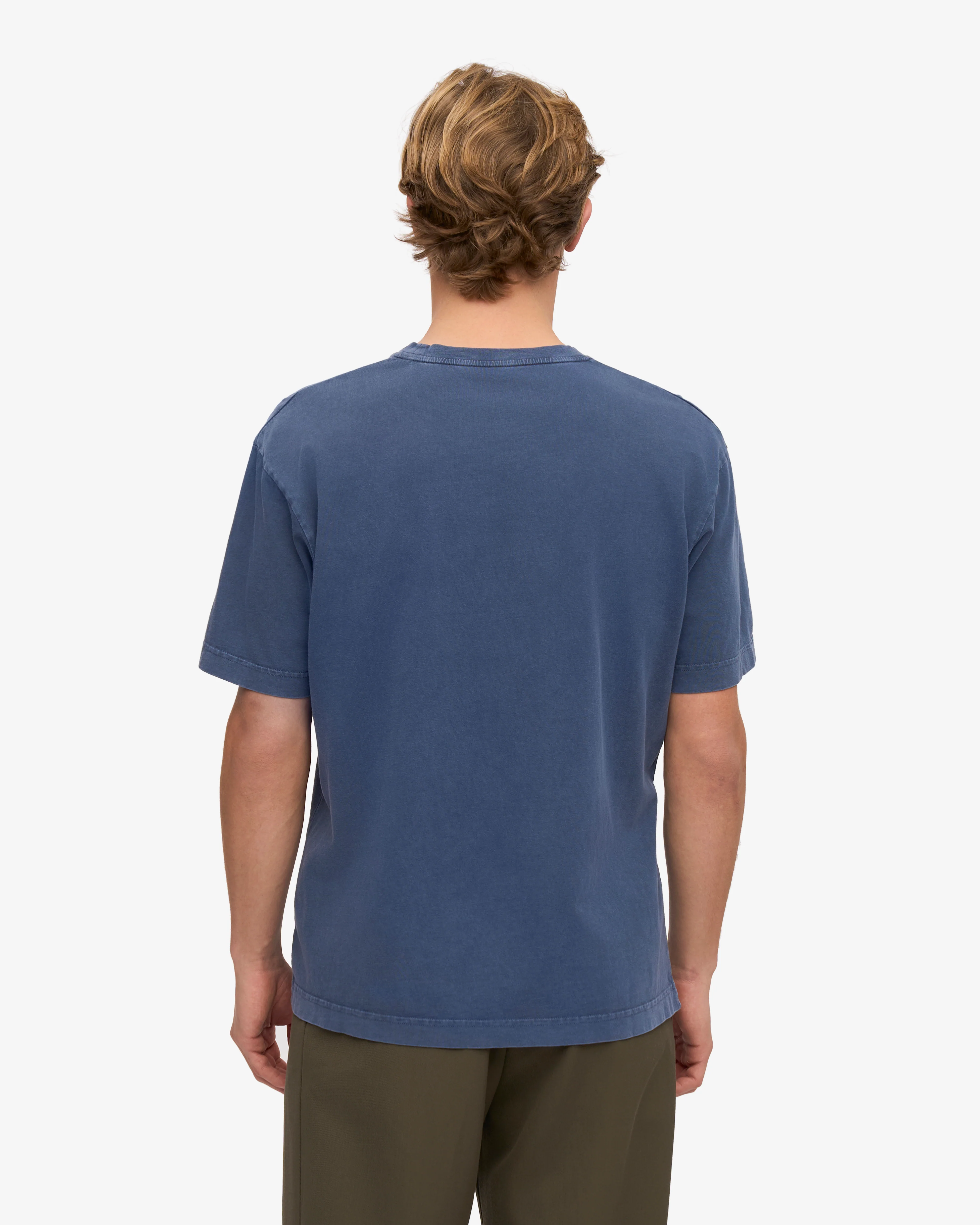Oversized Organic T-Shirt - Neptune Blue