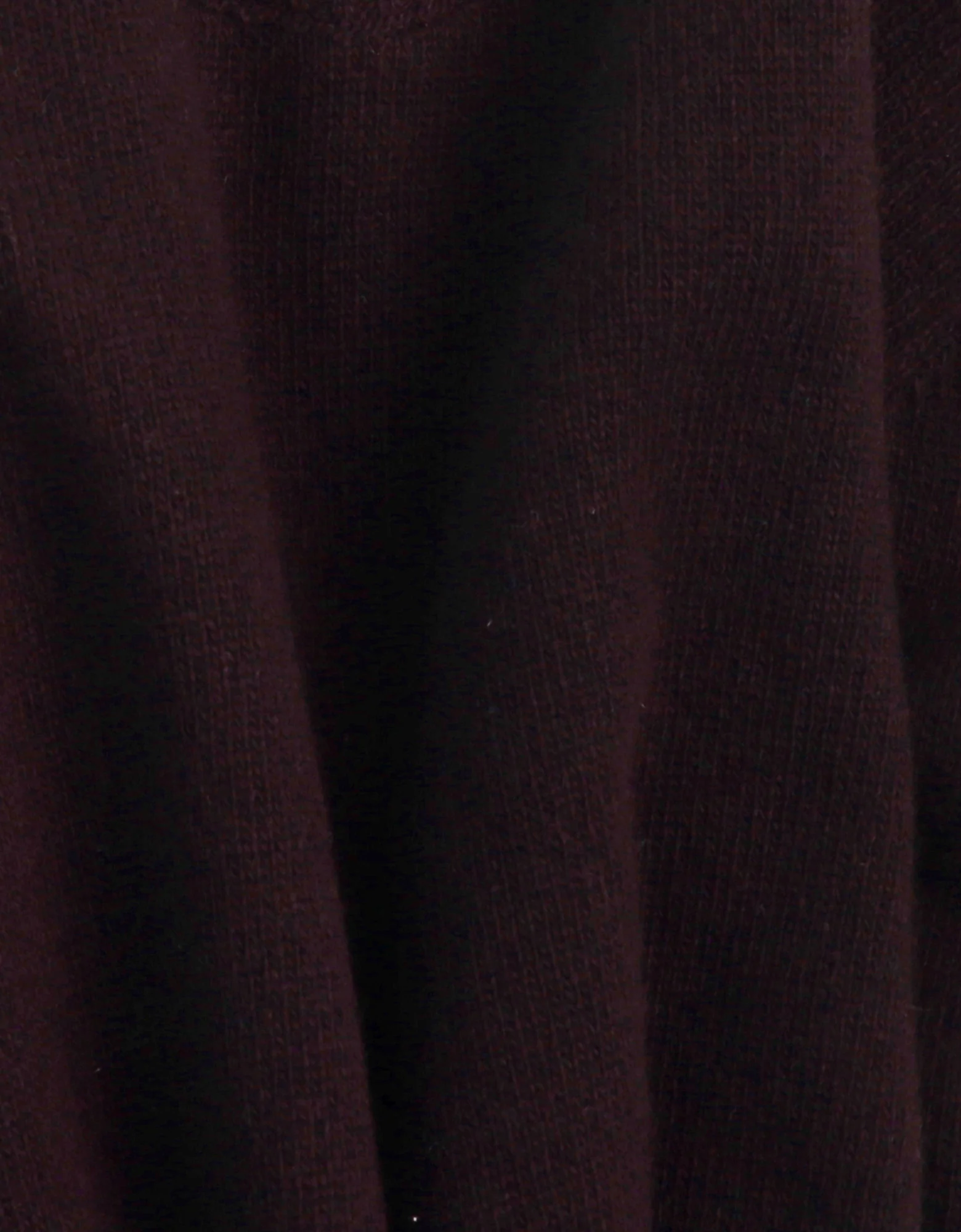 Light Merino Wool Crew - Oxblood Red