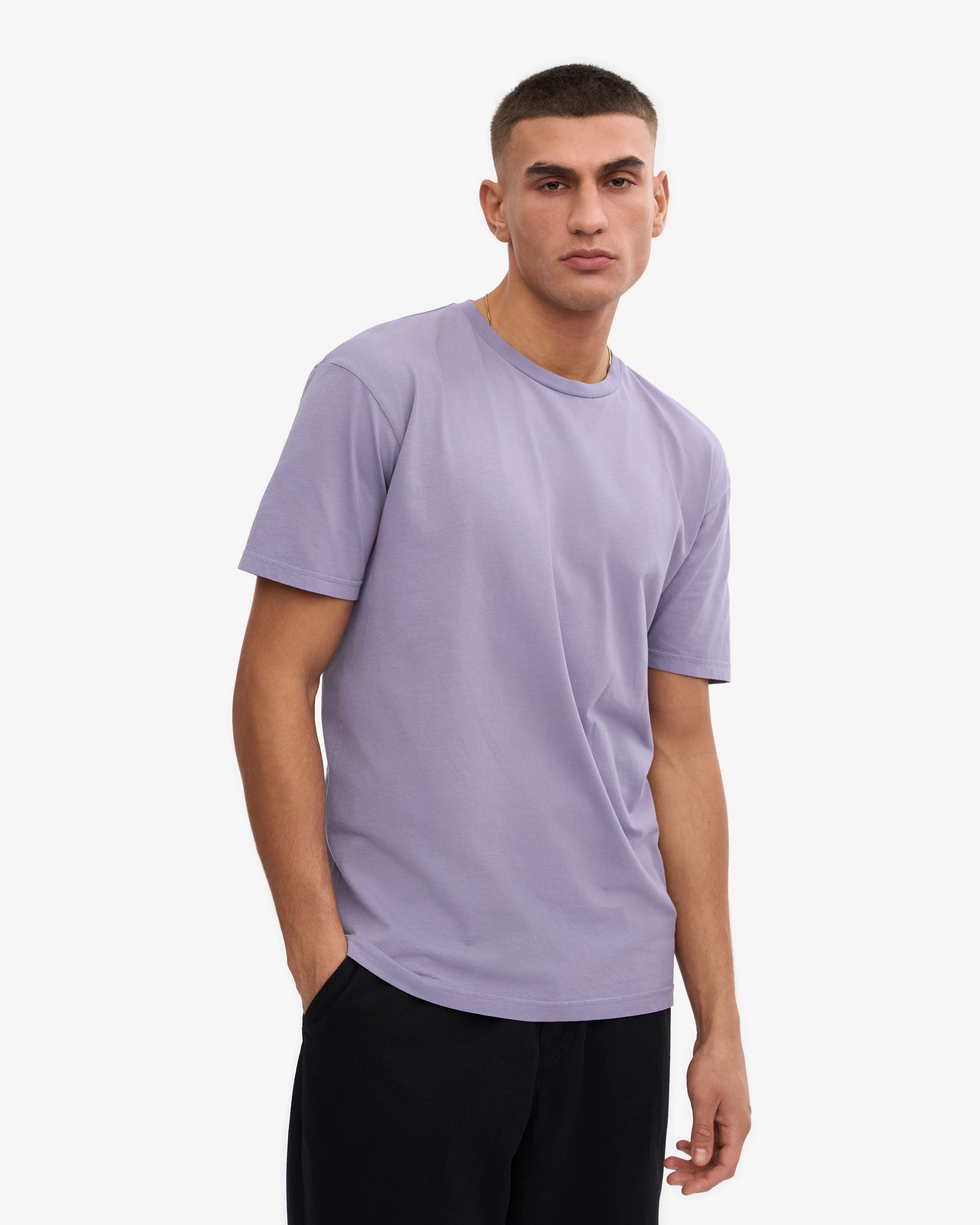 Classic Organic Tee - Purple Jade