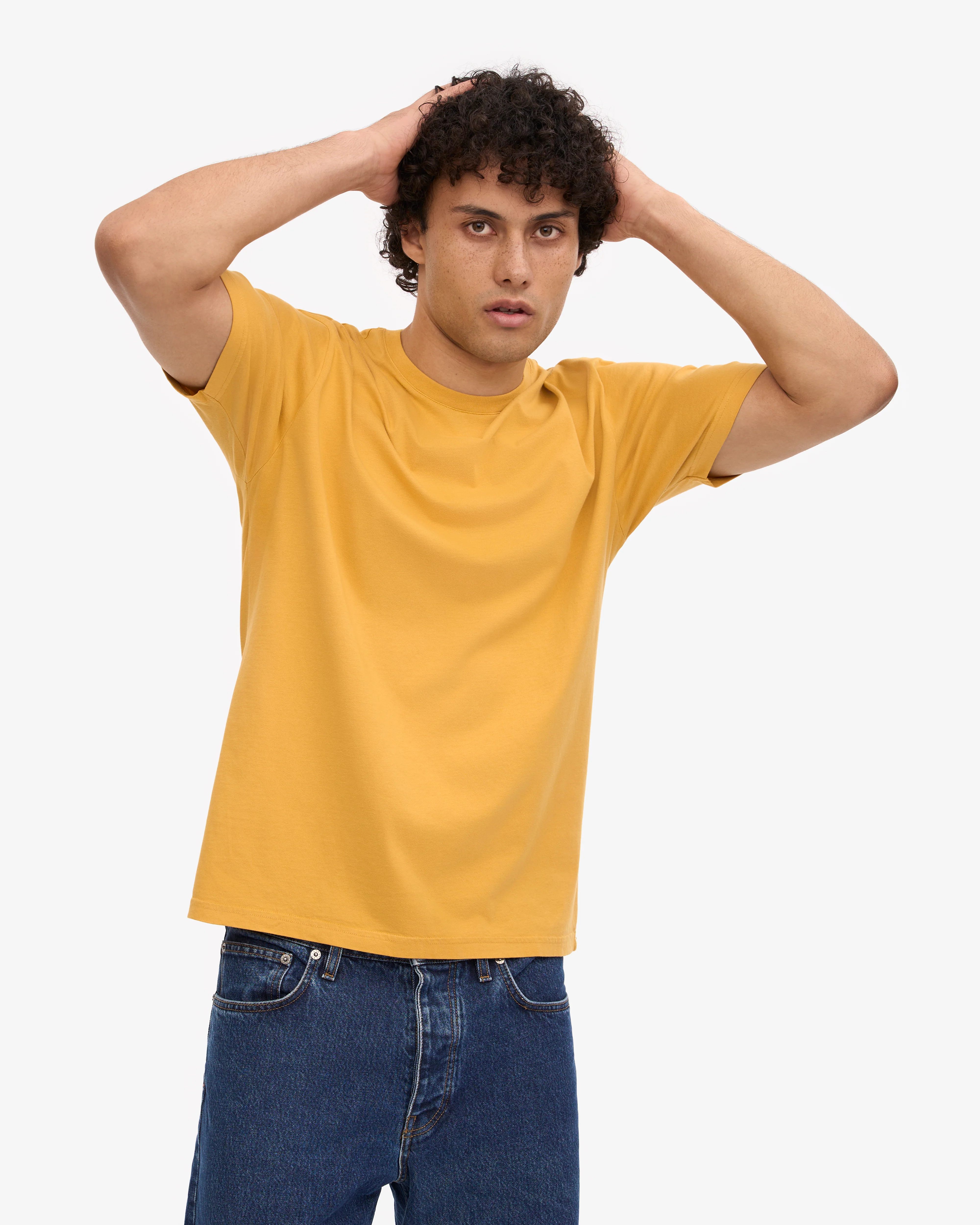 Classic Organic Tee - Burned Yellow