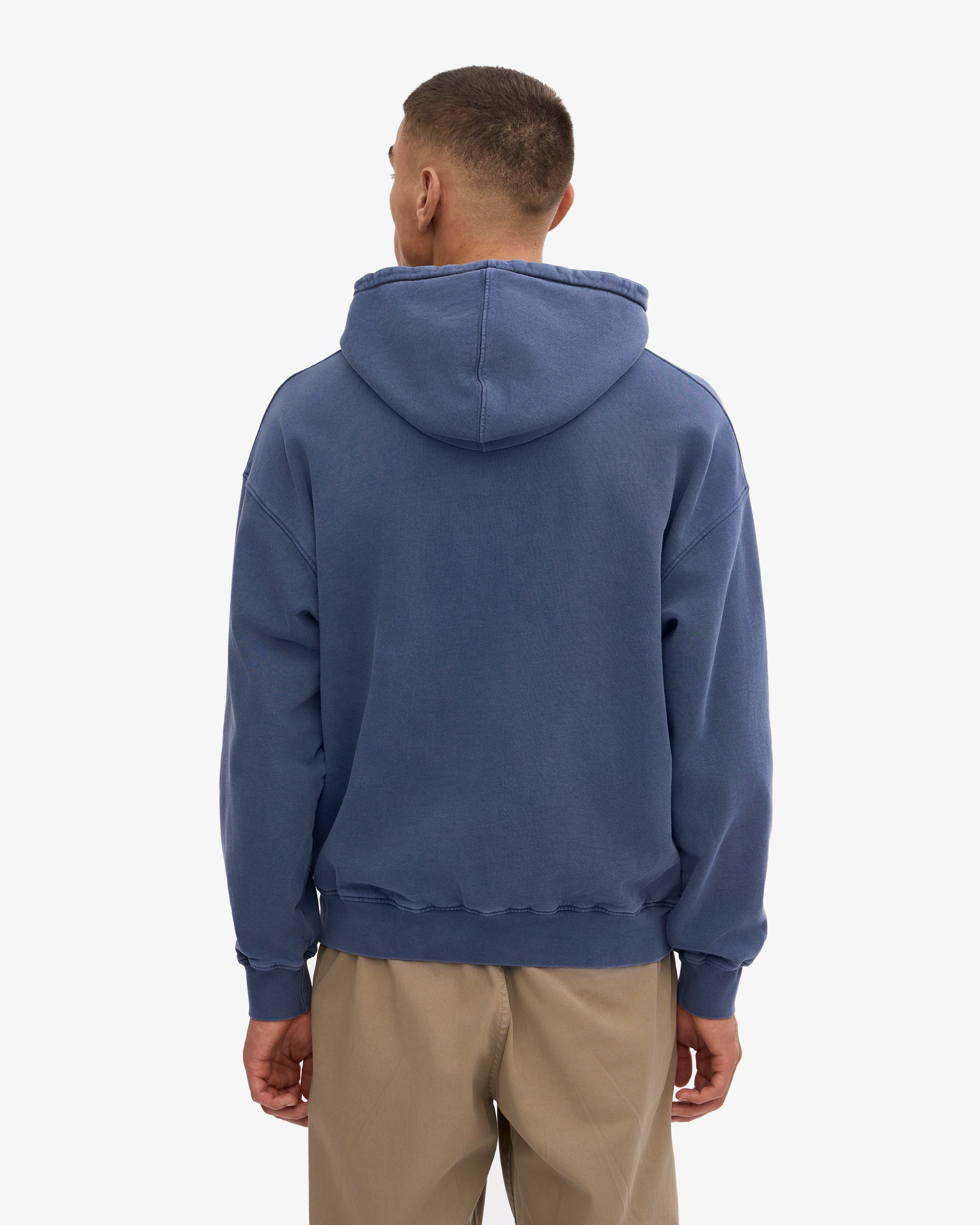 Organic Oversized Hood - Neptune Blue