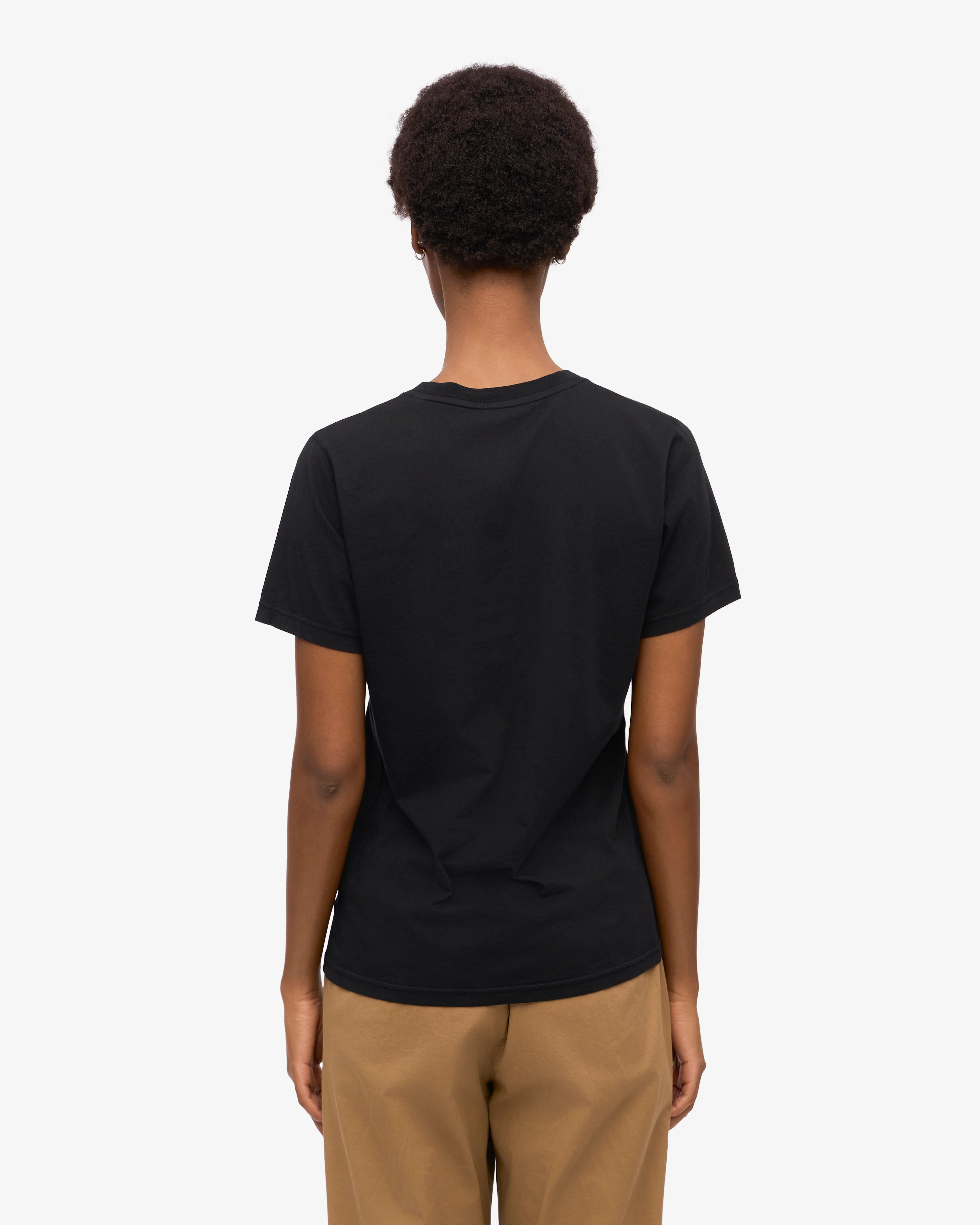 Women Light Organic Tee - Deep Black