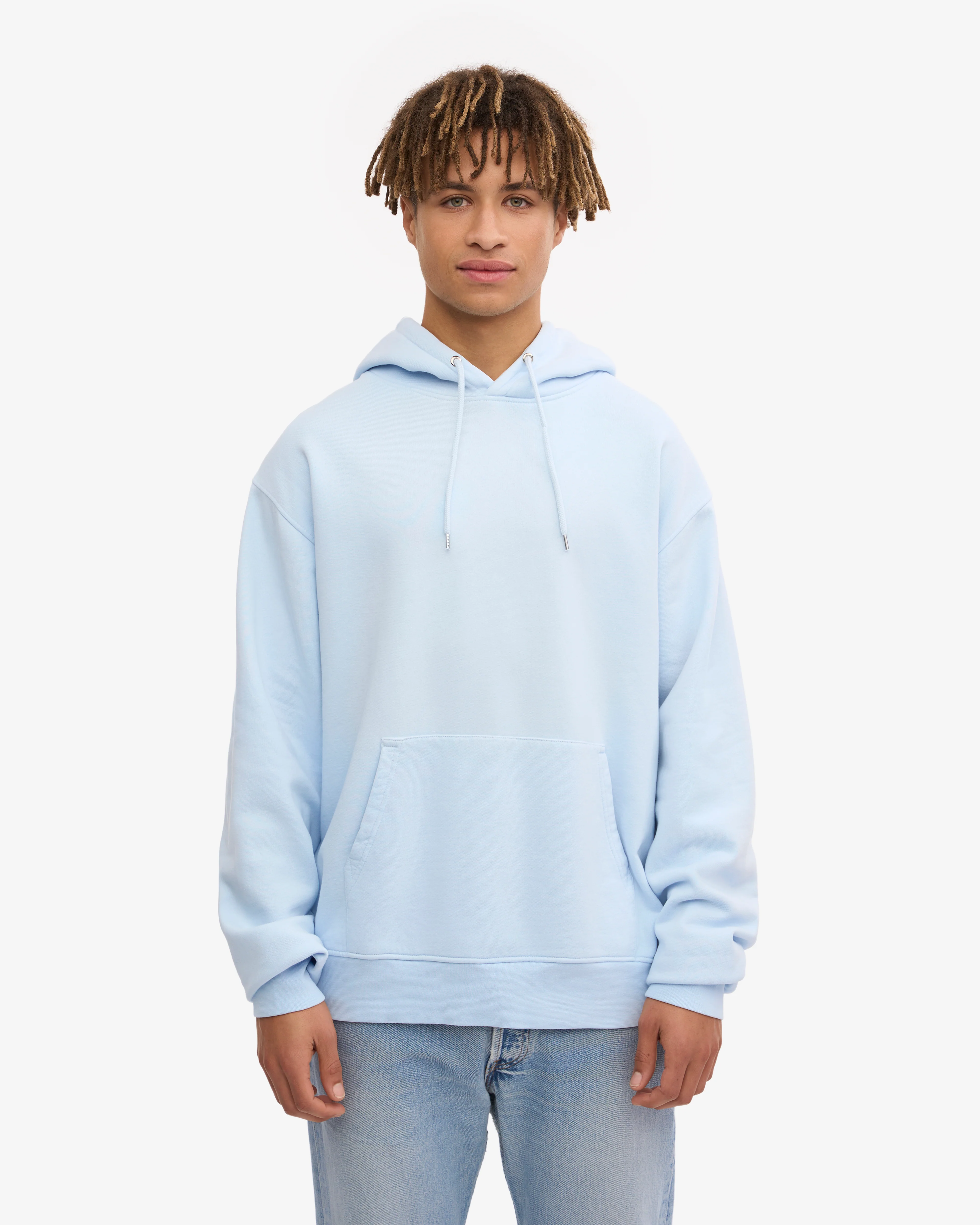 Classic Organic Hood - Polar Blue