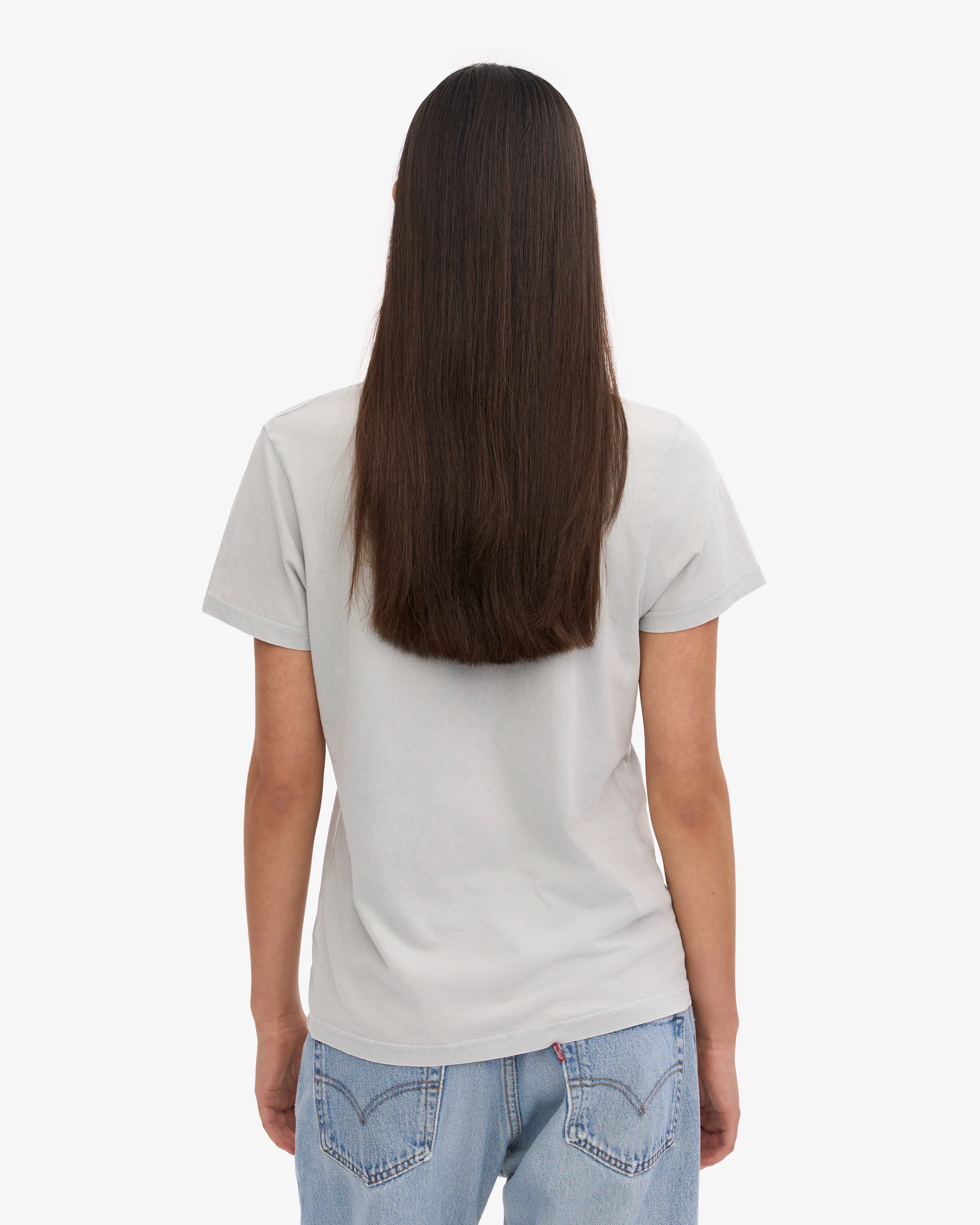 Women Light Organic Tee - Faded Grey