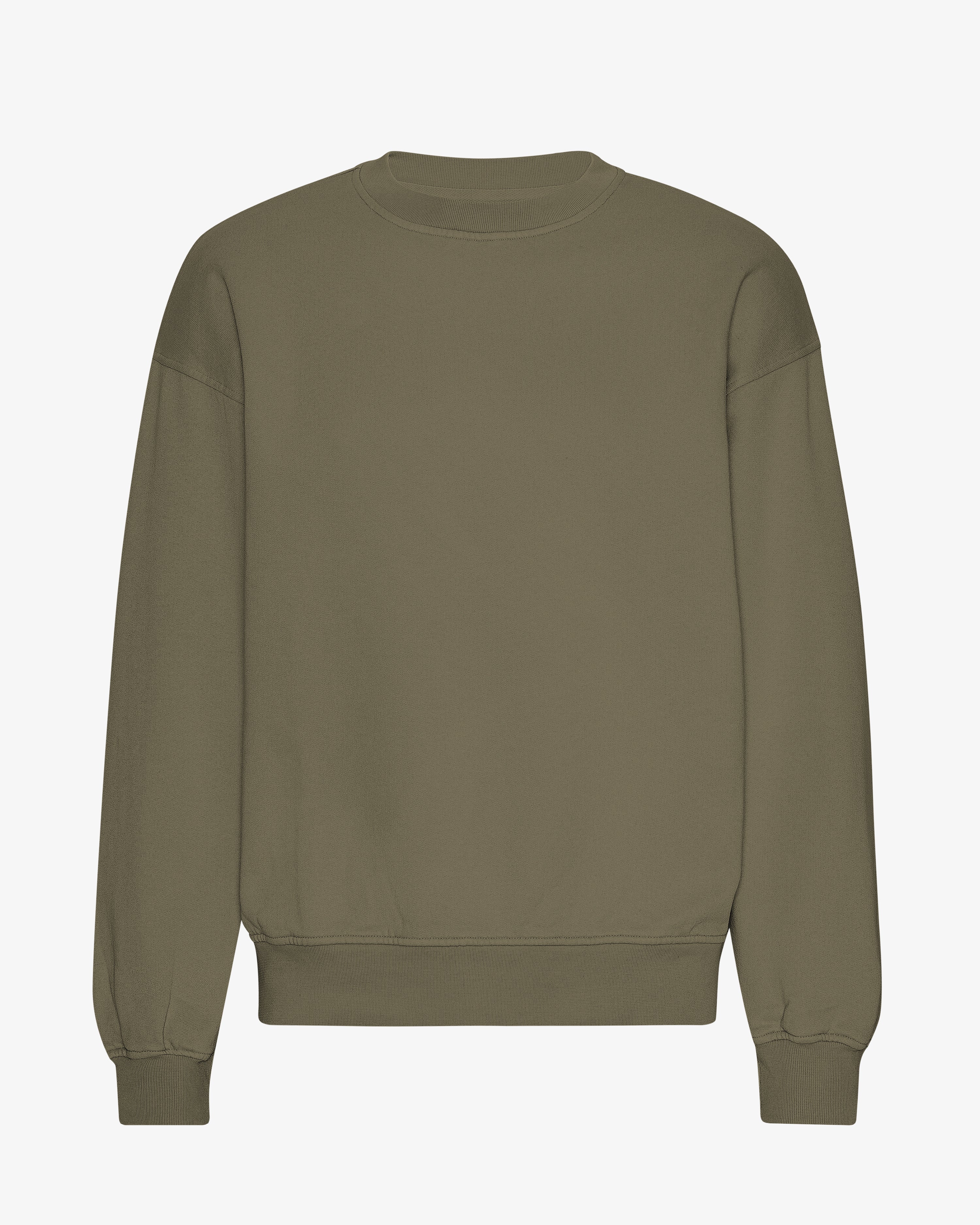 Organic Oversized Crew - Dusty Olive