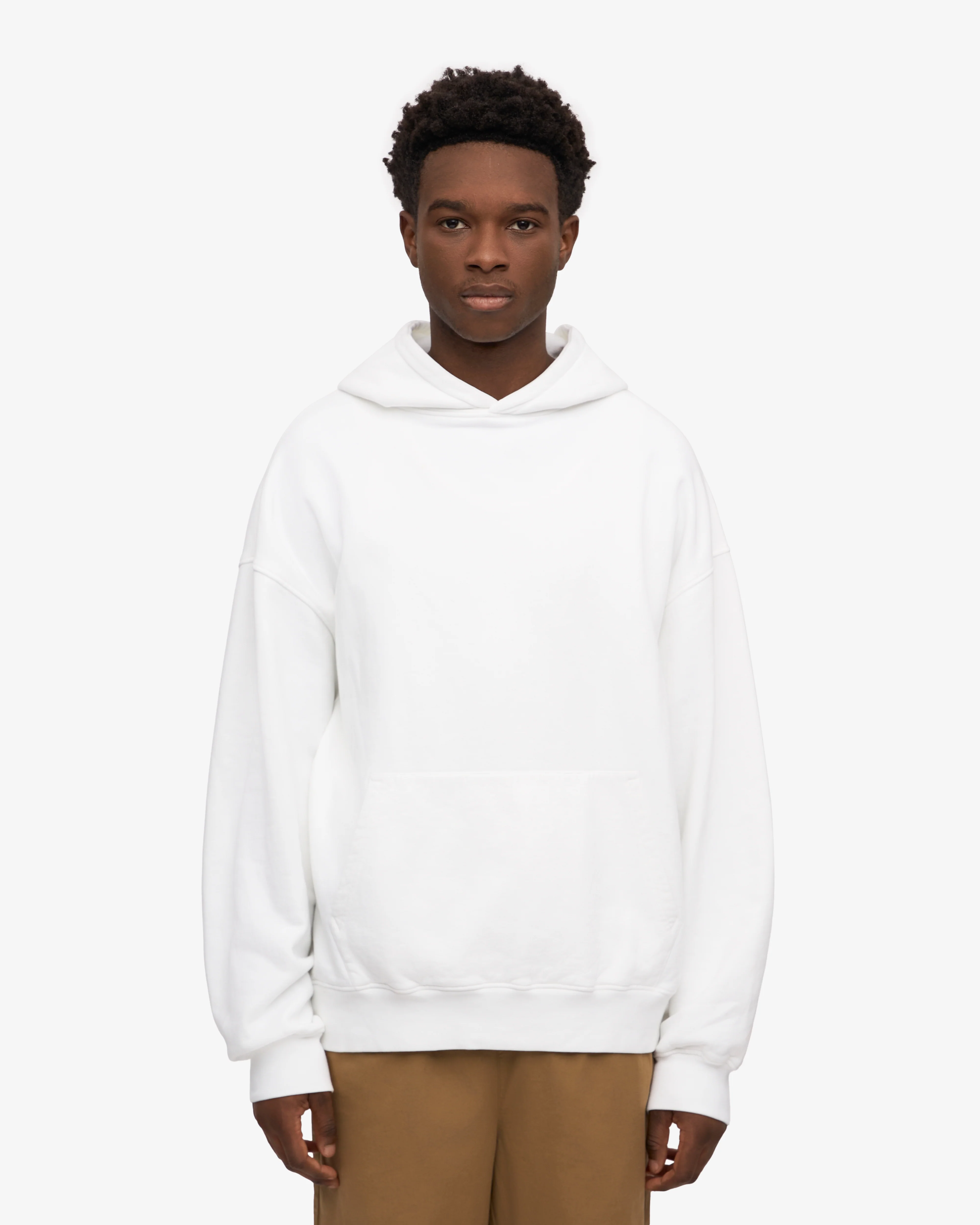 Organic Oversized Hood - Optical White