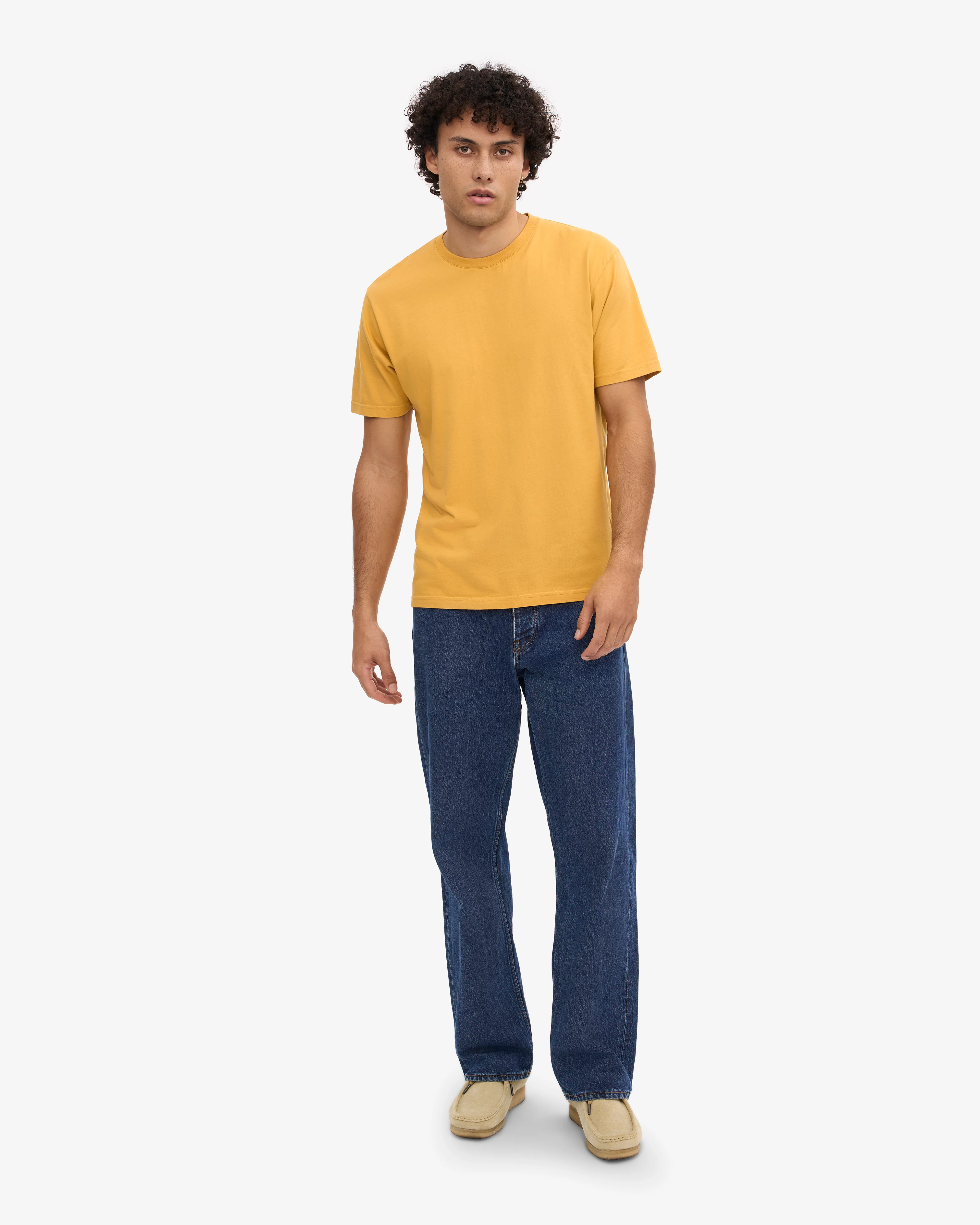 Classic Organic Tee - Burned Yellow