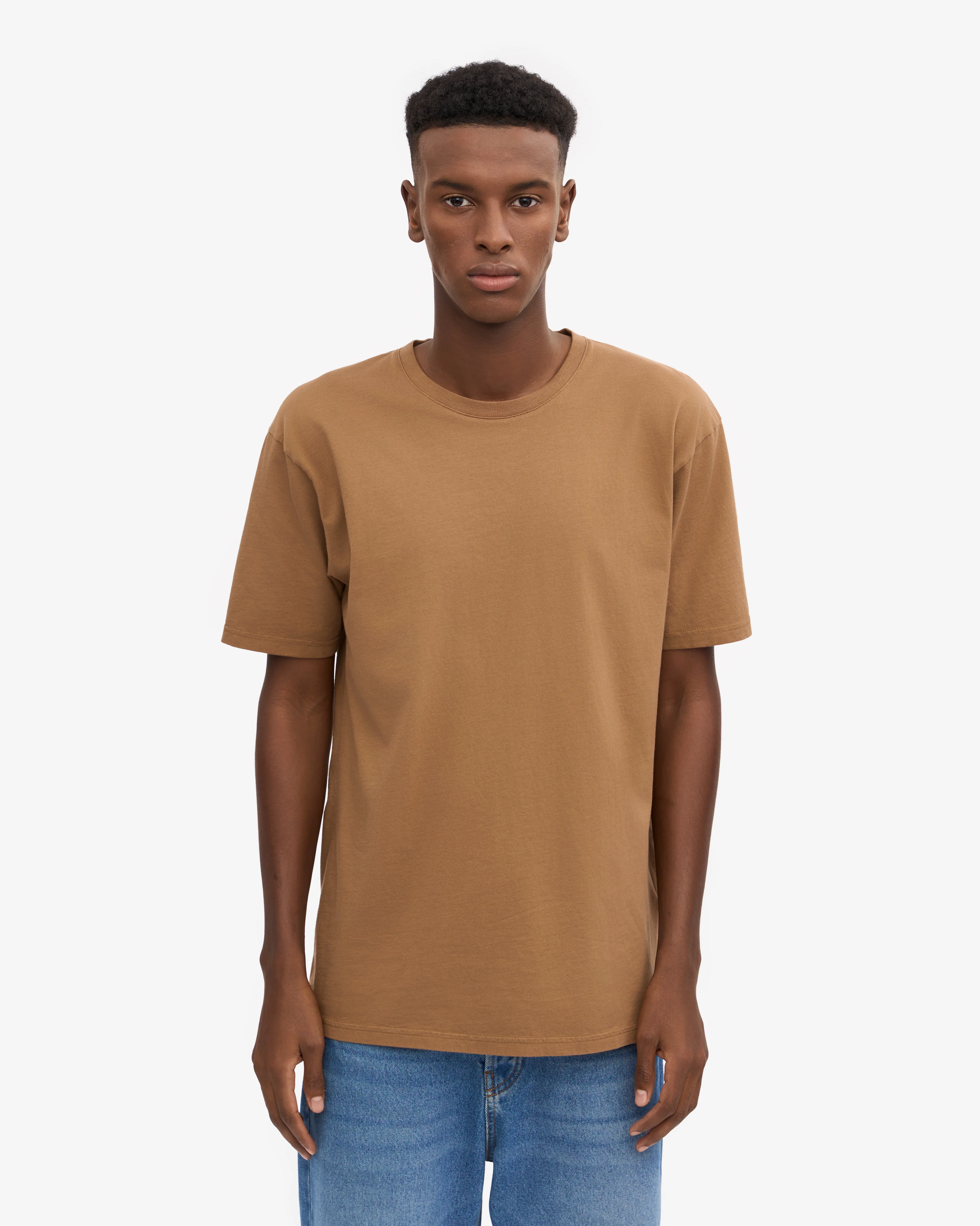 Classic Organic Tee - Sahara Camel