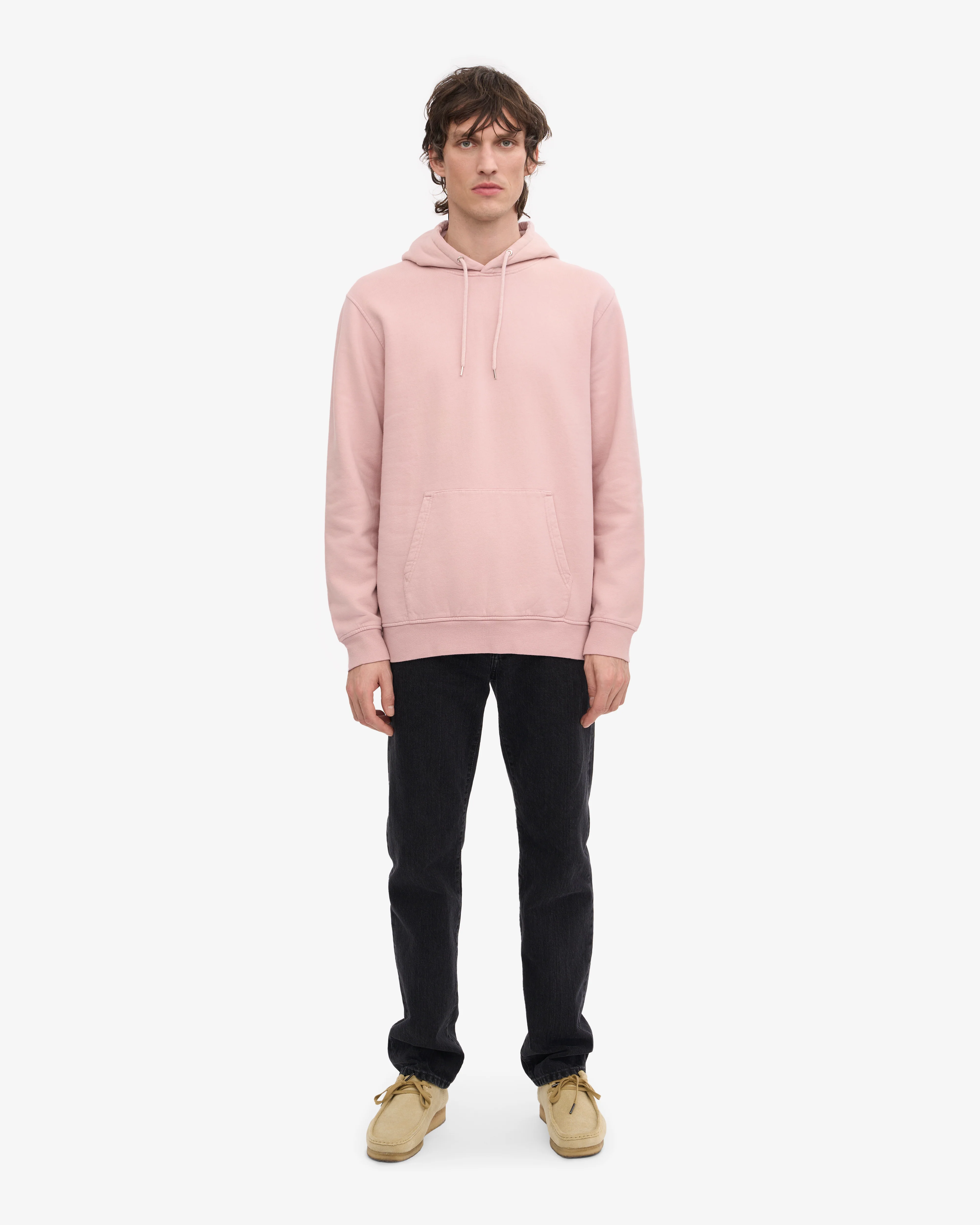 Classic Organic Hood - Faded Pink