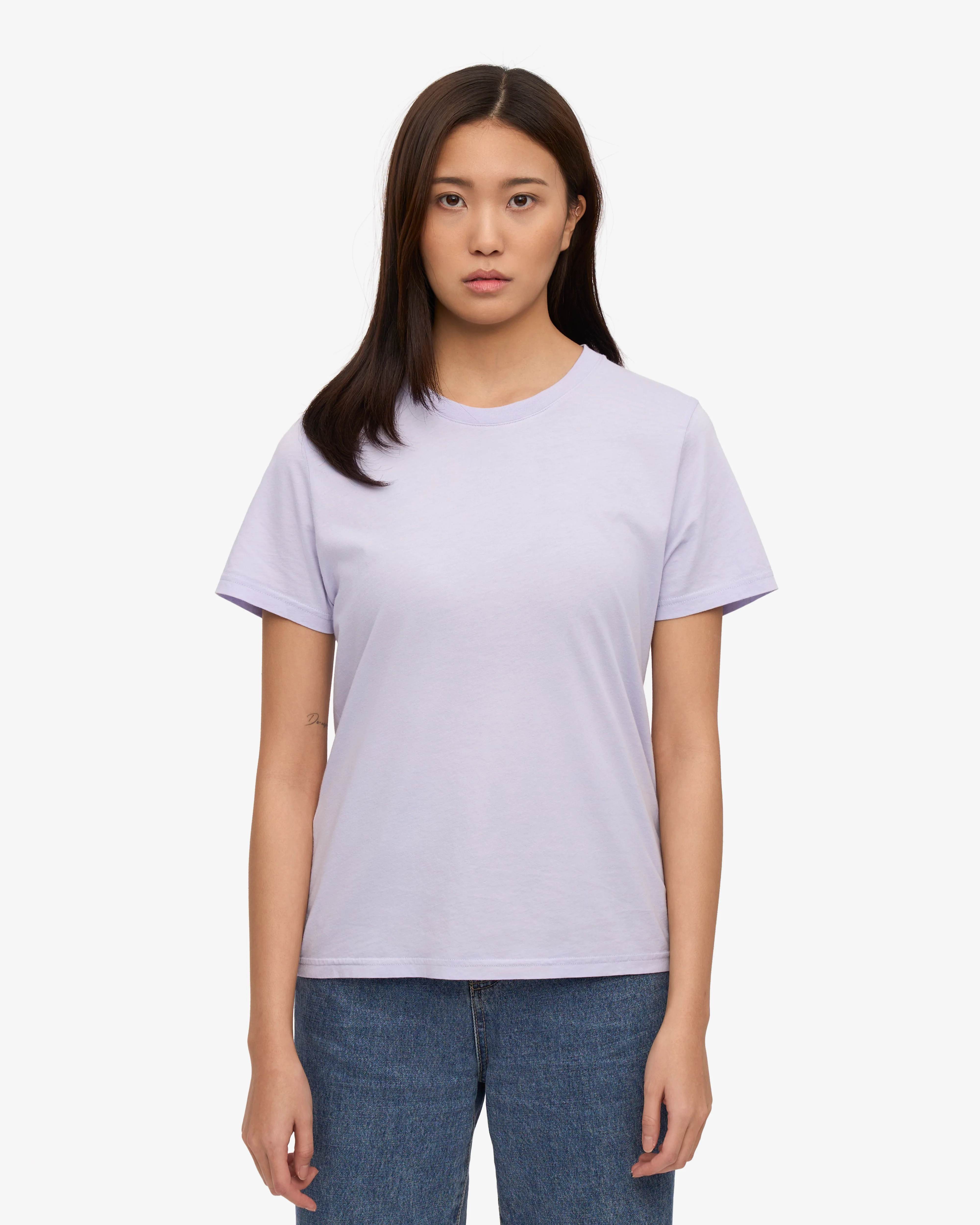 Women Light Organic Tee - Soft Lavender