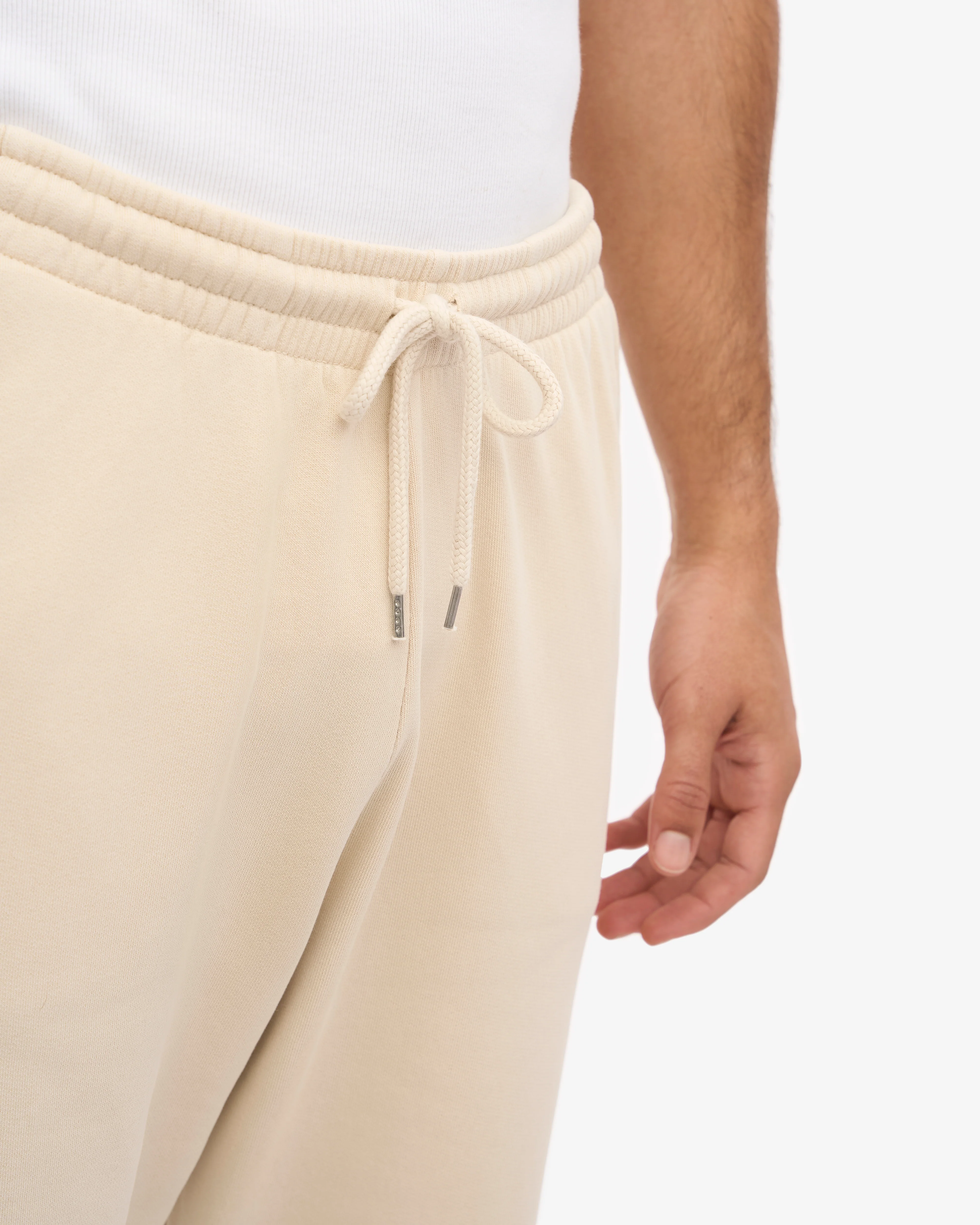 Organic Sweatpants - Ivory White
