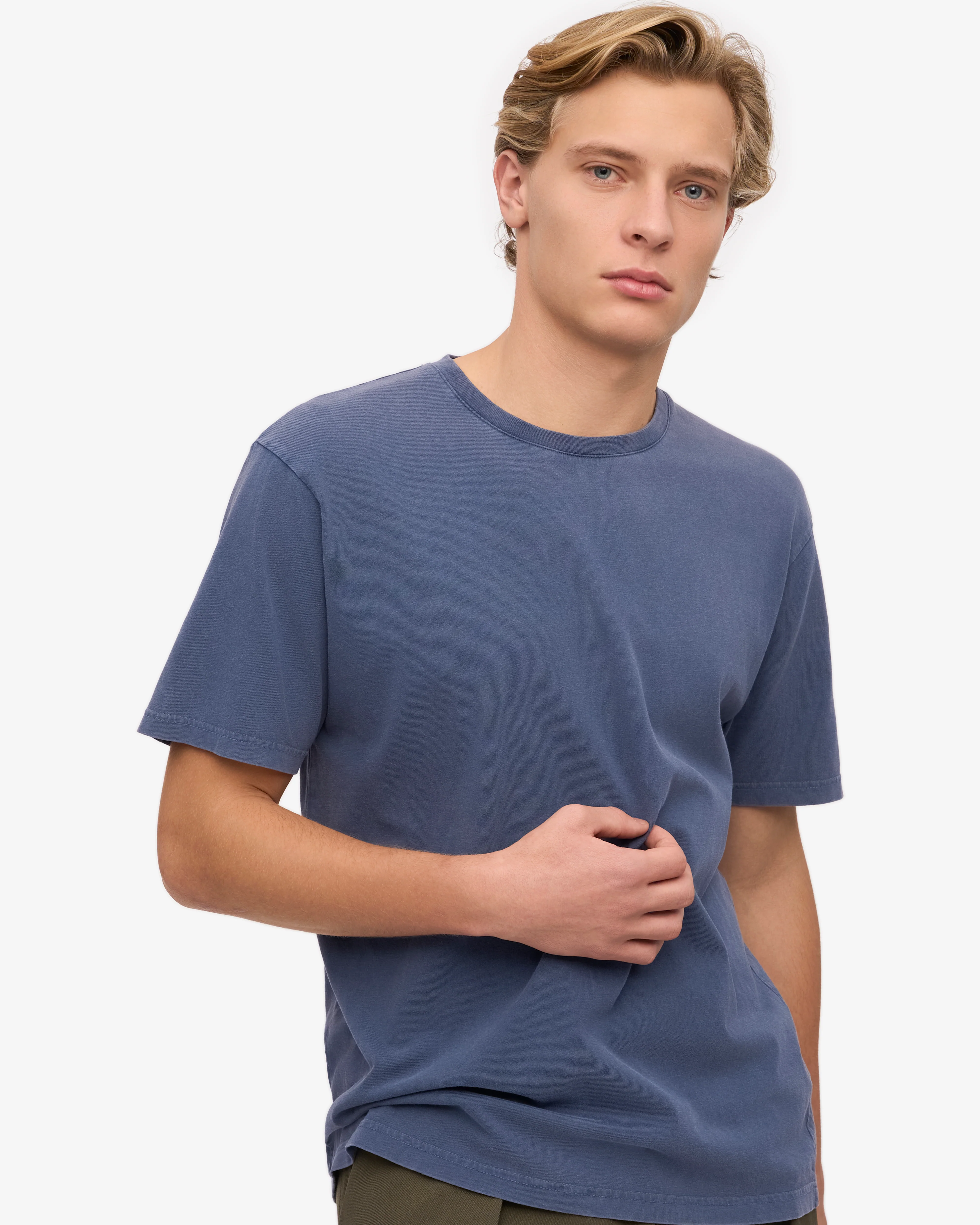 Classic Organic Tee - Neptune Blue