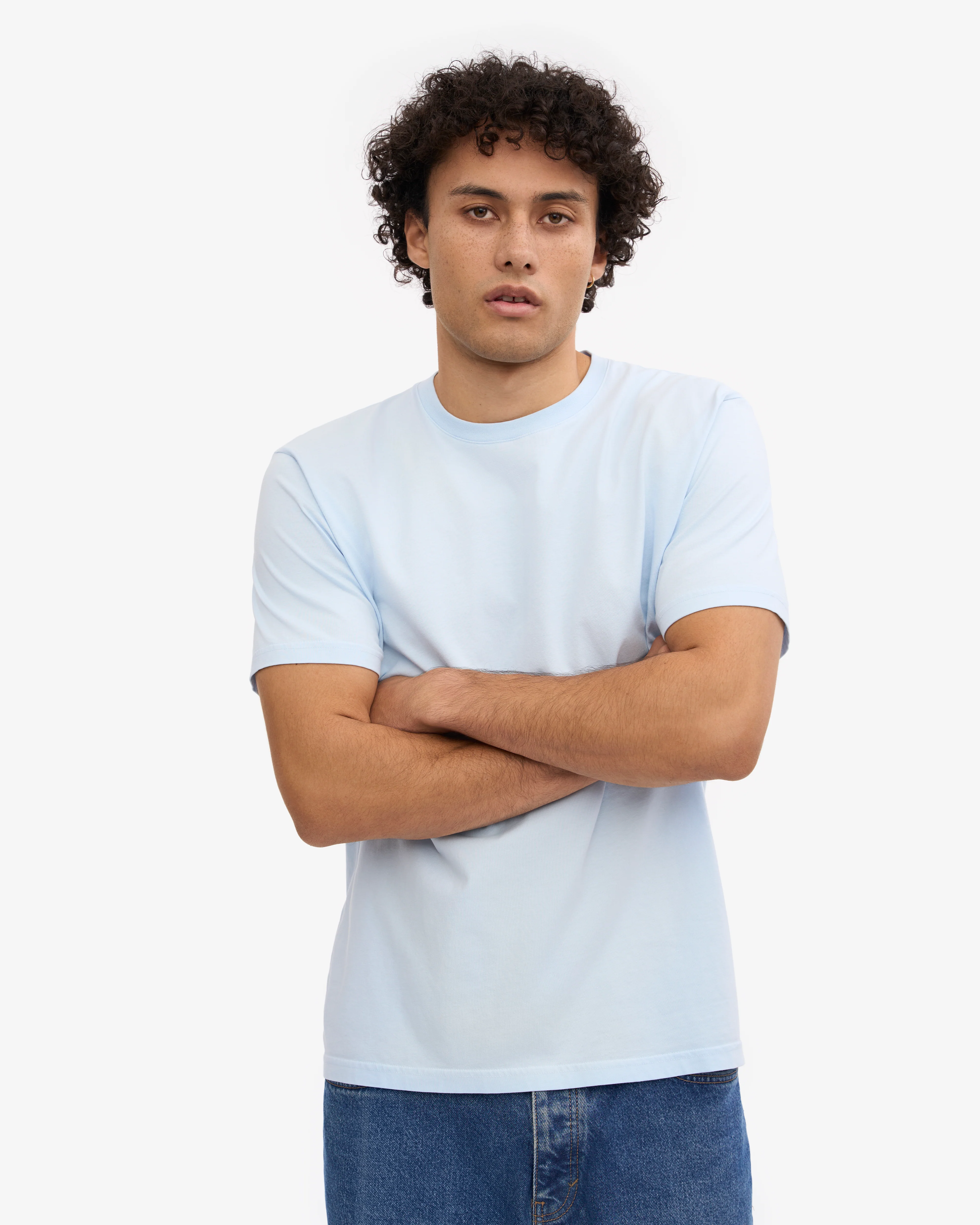 Classic Organic Tee - Polar Blue