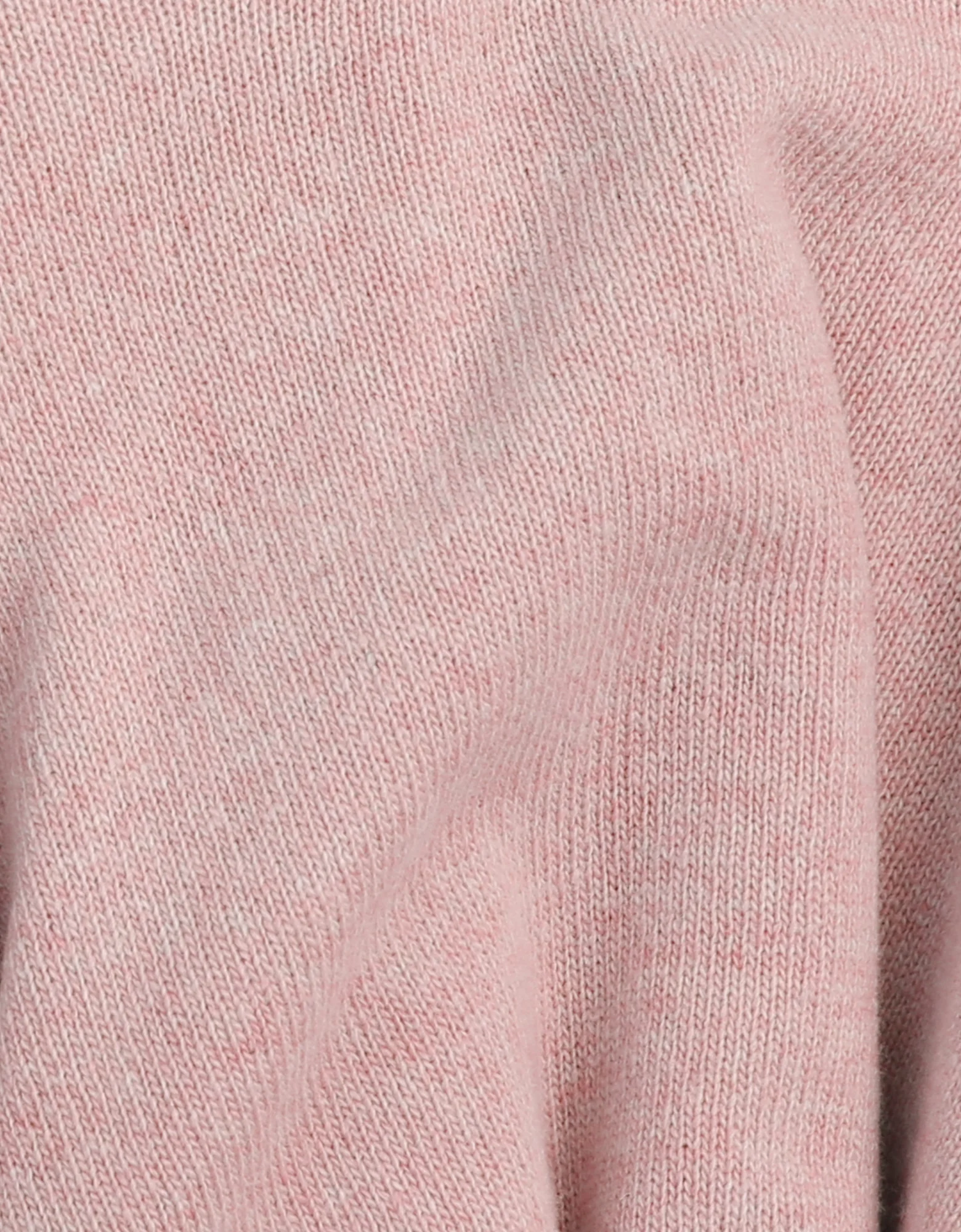 Light Merino Wool Crew - Faded Pink